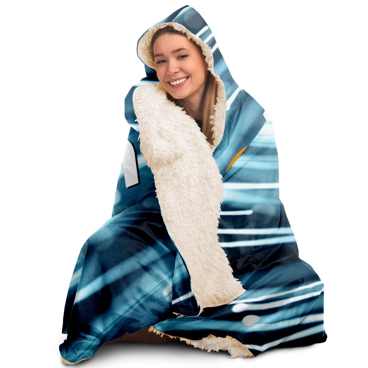 Bitcoin Optics Hooded Blanket In N Out Crypto