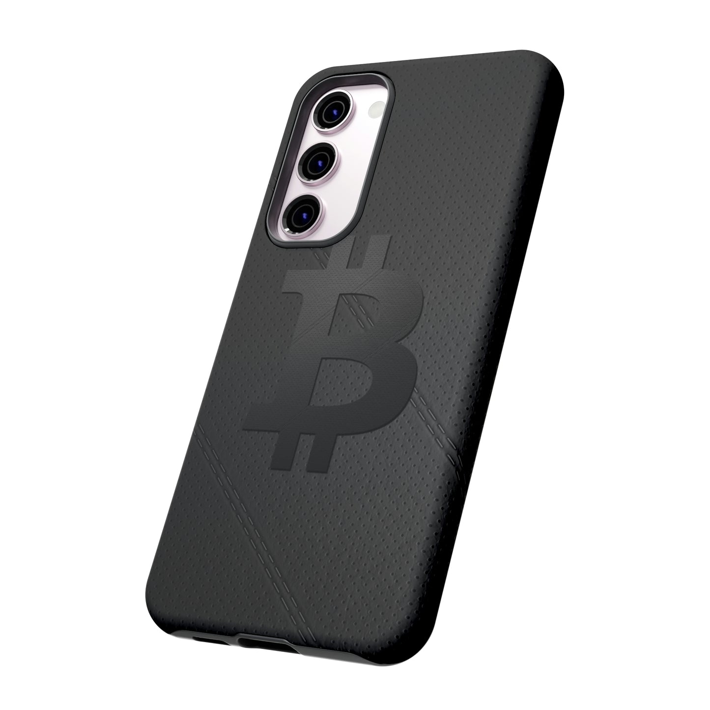 Bitcoin Leather Phone Case In N Out Crypto