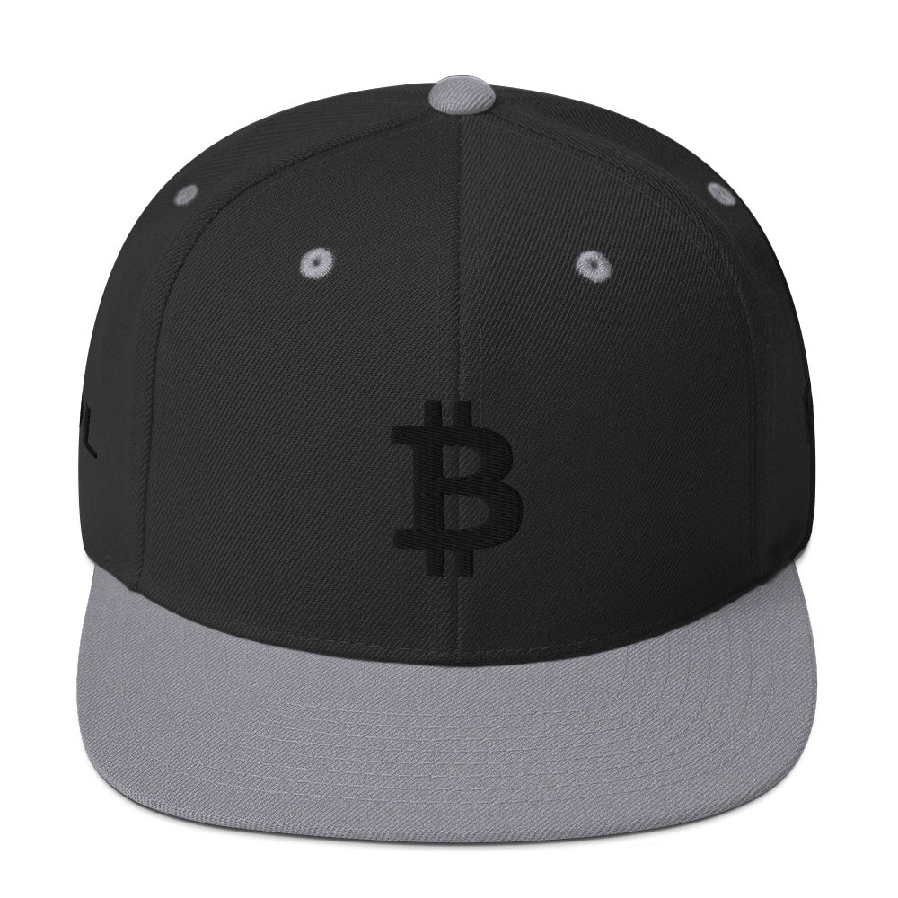 Bitcoin B Black Embroidered Hat In N Out Crypto
