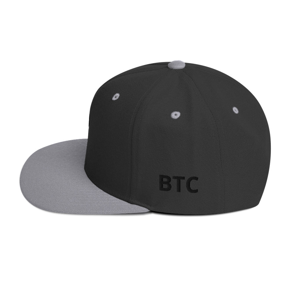 Bitcoin B Black Embroidered Hat In N Out Crypto