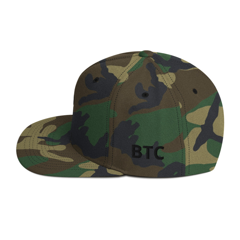 Bitcoin B Black Embroidered Hat In N Out Crypto