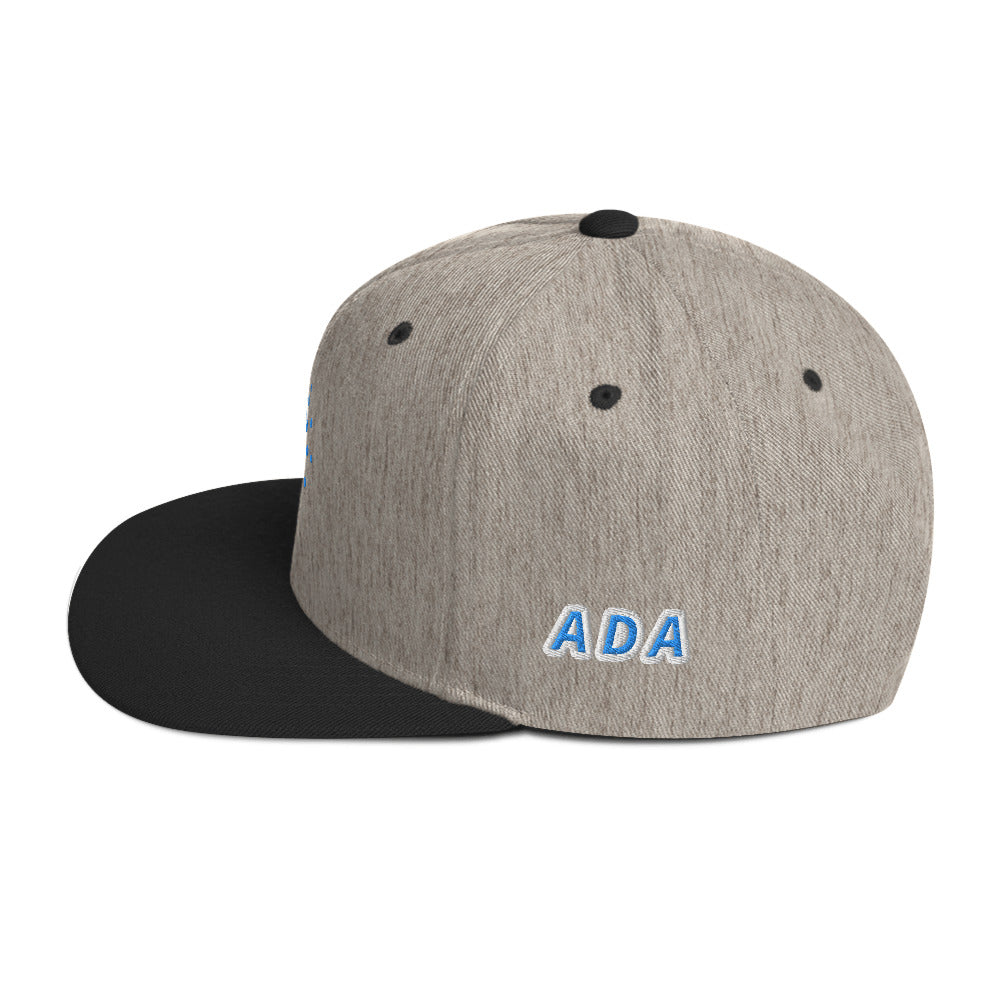 Cardano Ada Snapback Hat In N Out Crypto