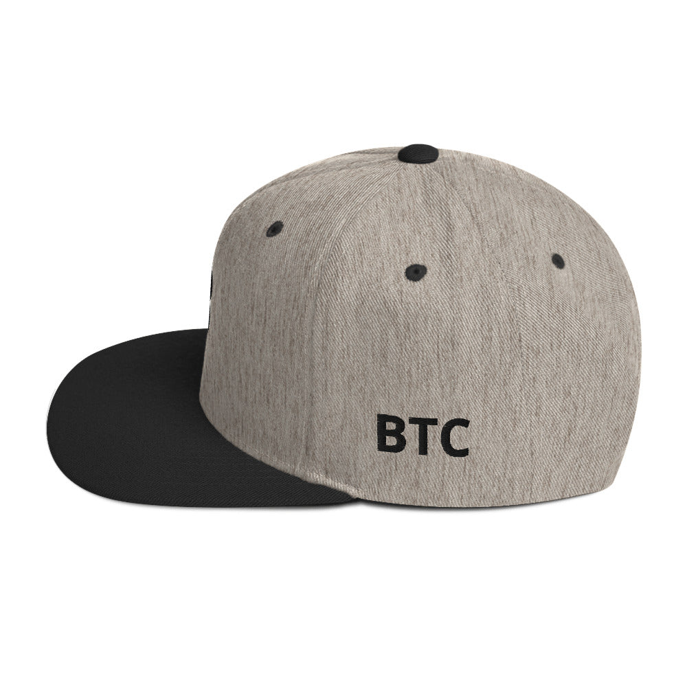 Bitcoin B Black Embroidered Hat In N Out Crypto