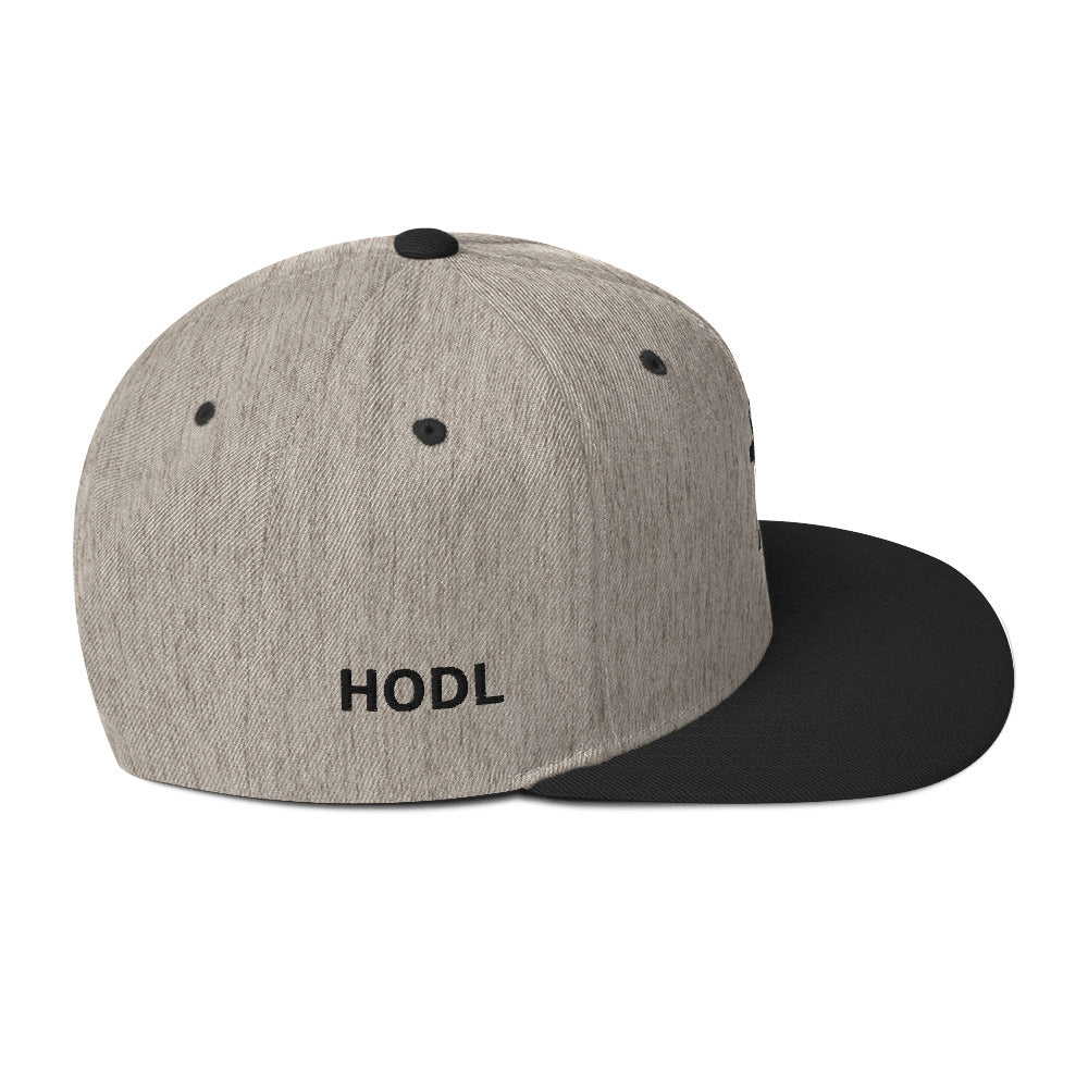 Bitcoin B Black Embroidered Hat In N Out Crypto