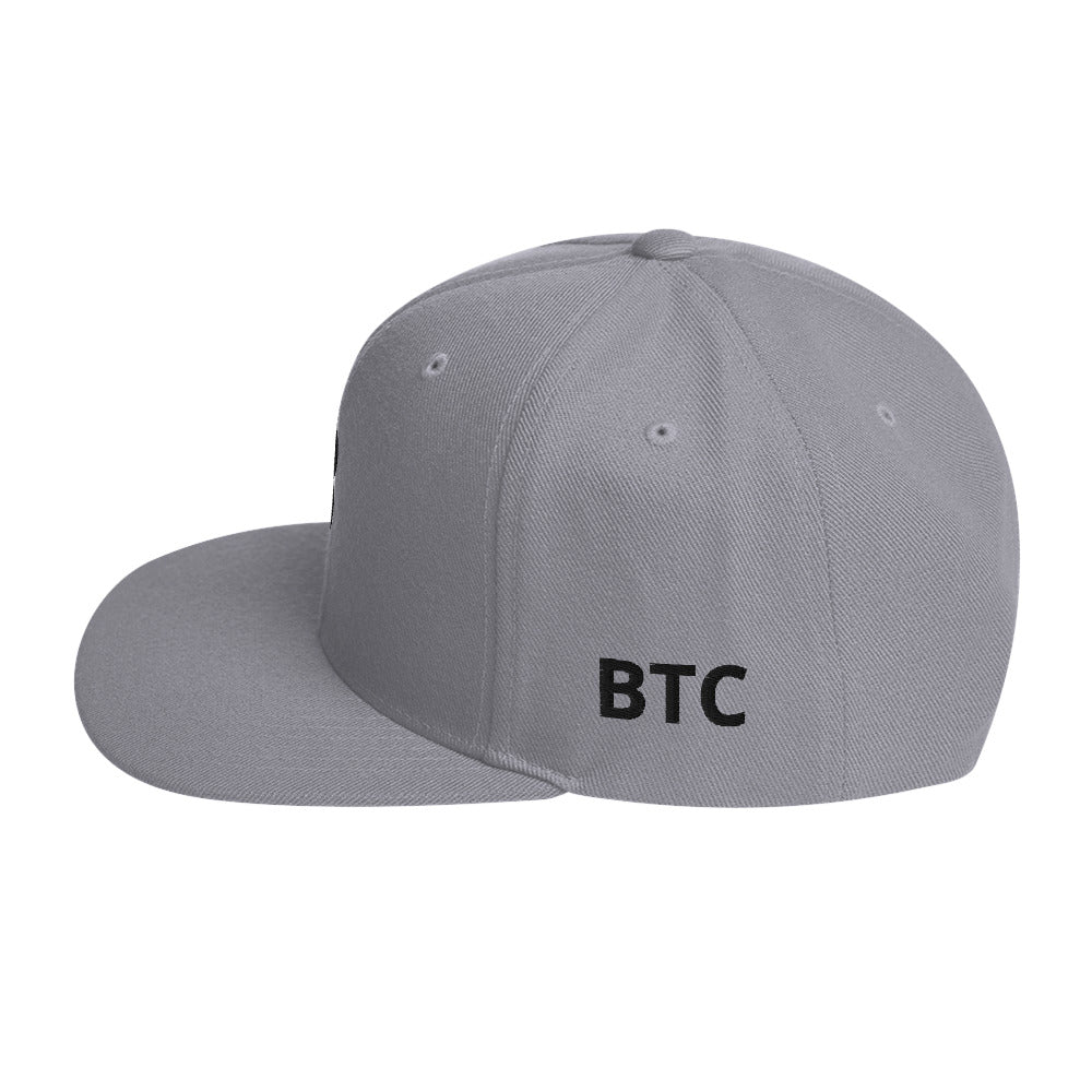Bitcoin B Black Embroidered Hat In N Out Crypto