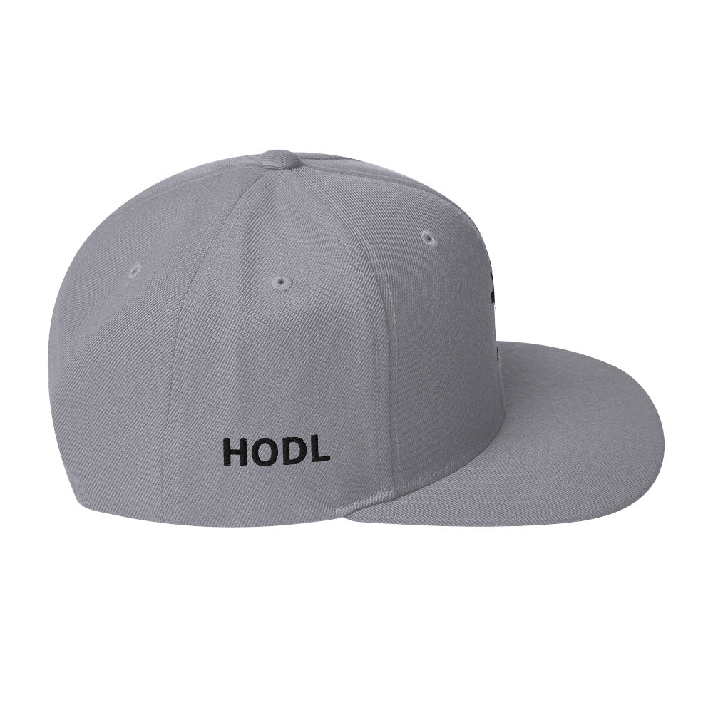 Bitcoin B Black Embroidered Hat In N Out Crypto