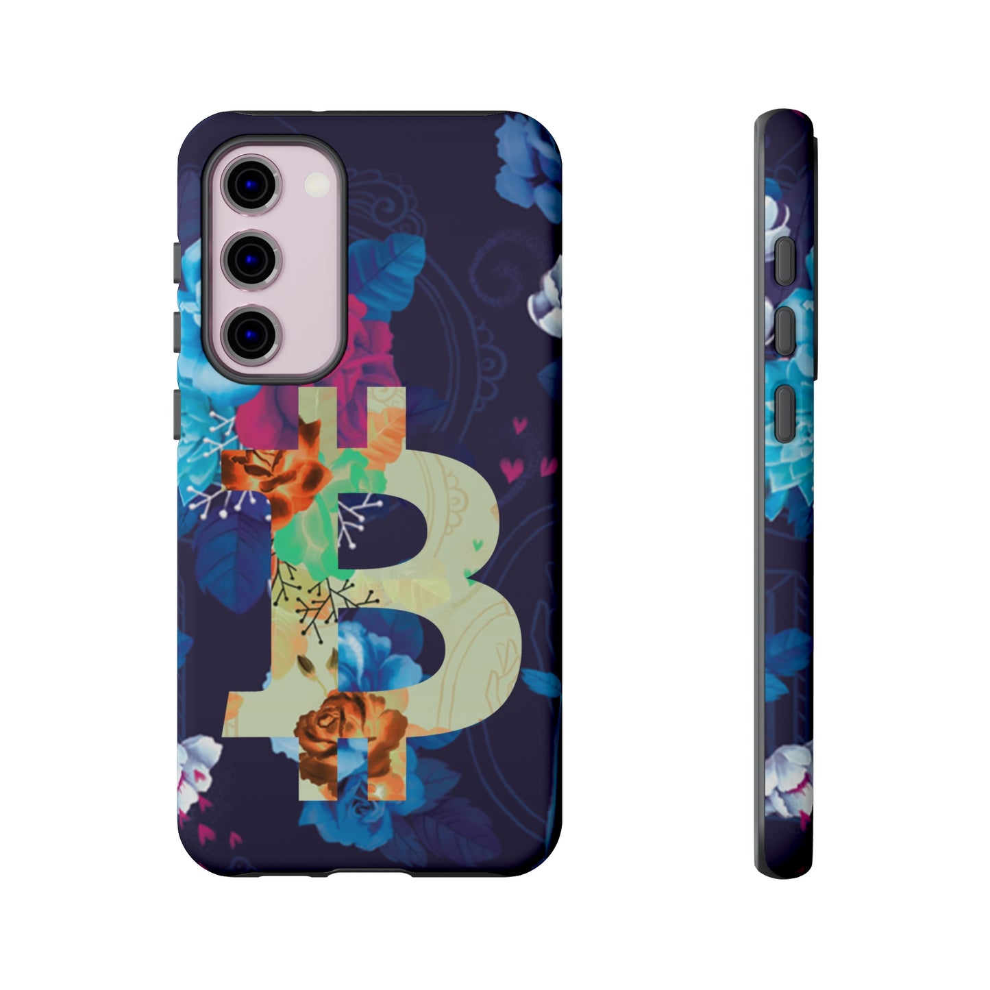 Bitcoin Flowers Art Case In N Out Crypto