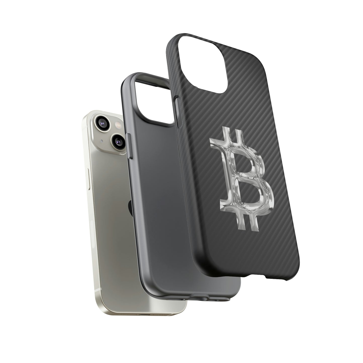 Bitcoin Carbon Fiber Tough Case In N Out Crypto