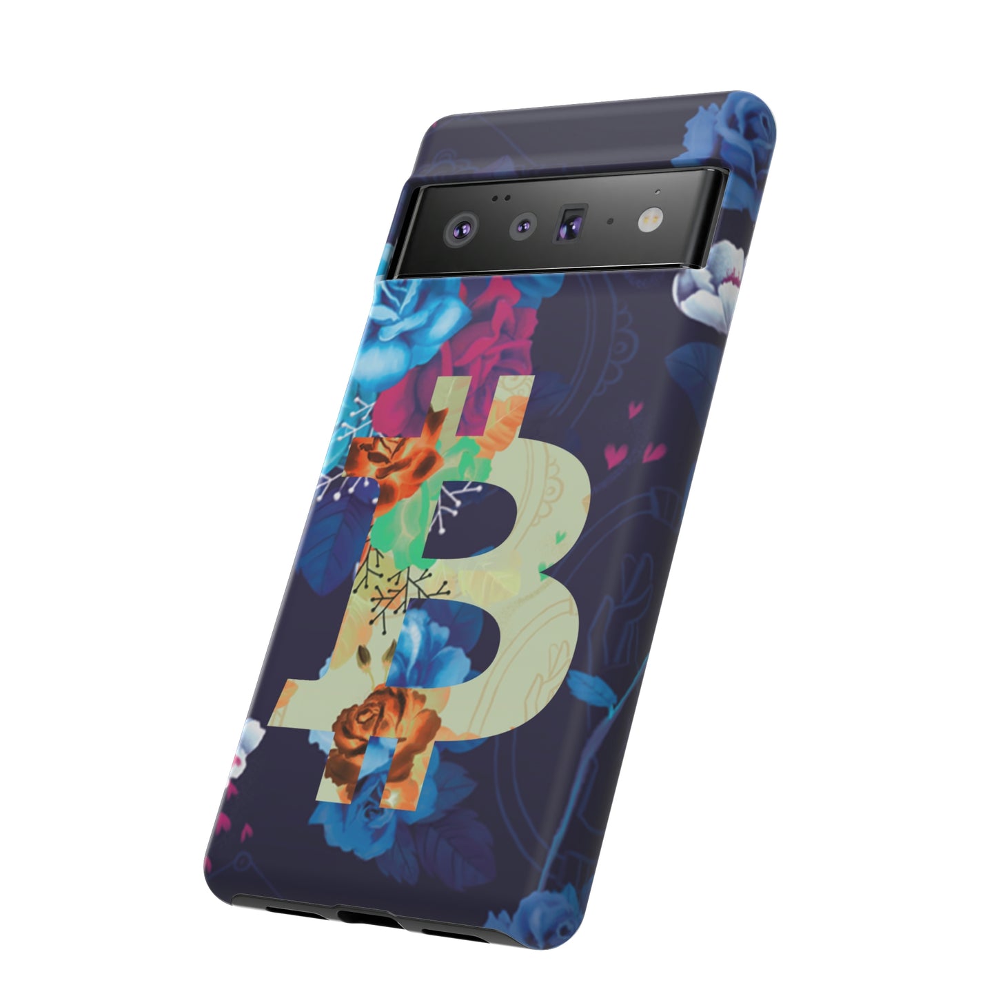 Bitcoin Flowers Art Case In N Out Crypto
