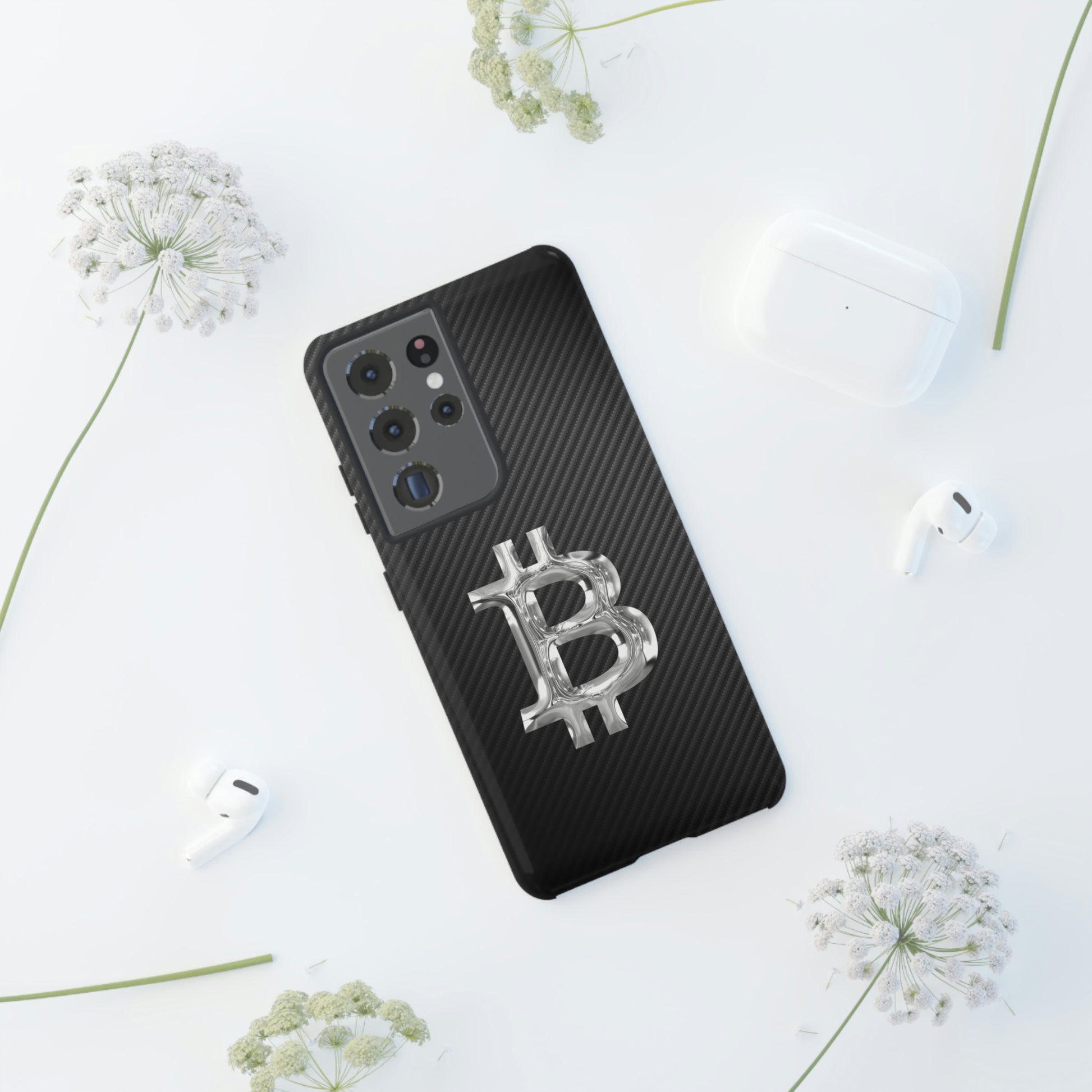 Bitcoin Carbon Fiber Tough Case In N Out Crypto
