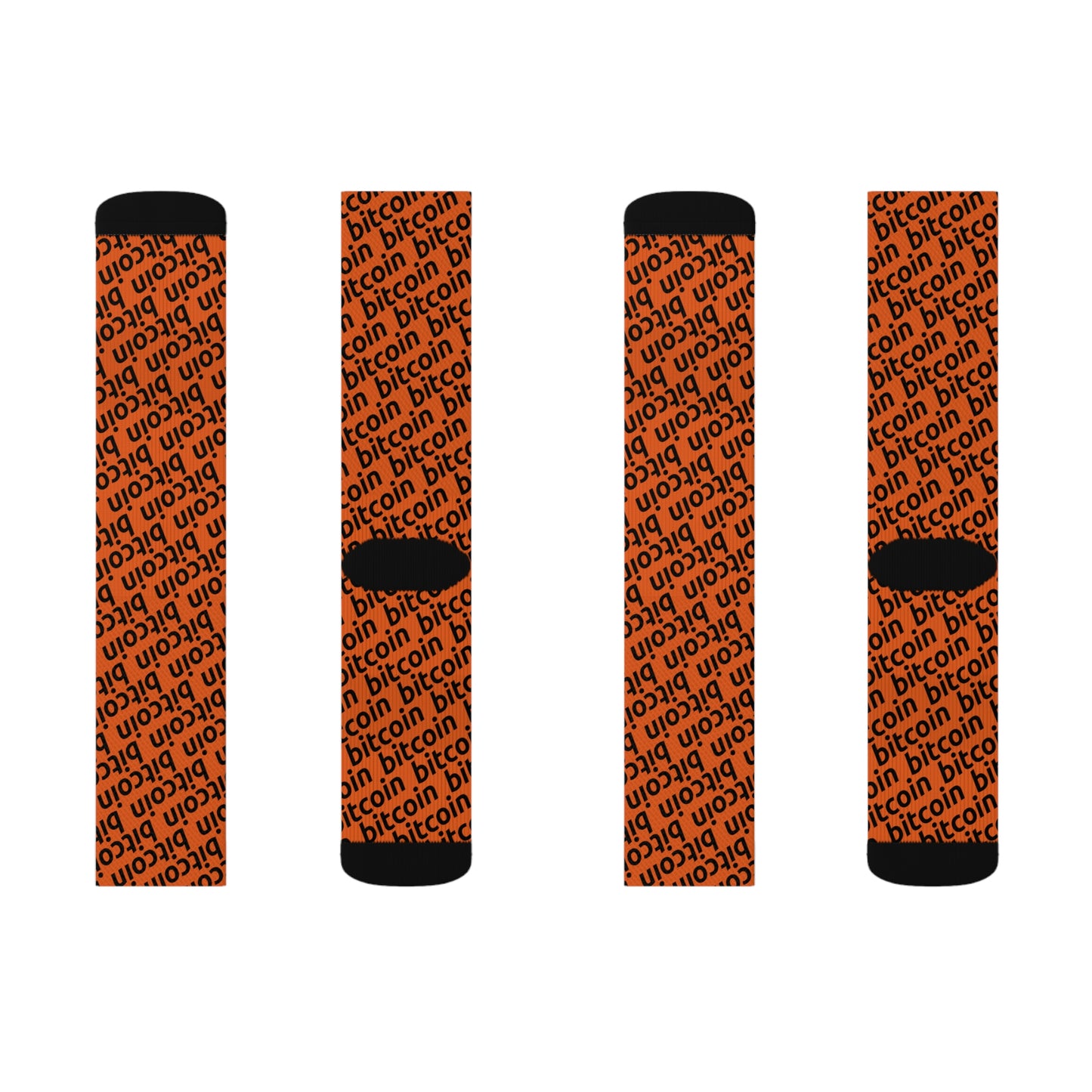 Bitcoin Orange Socks