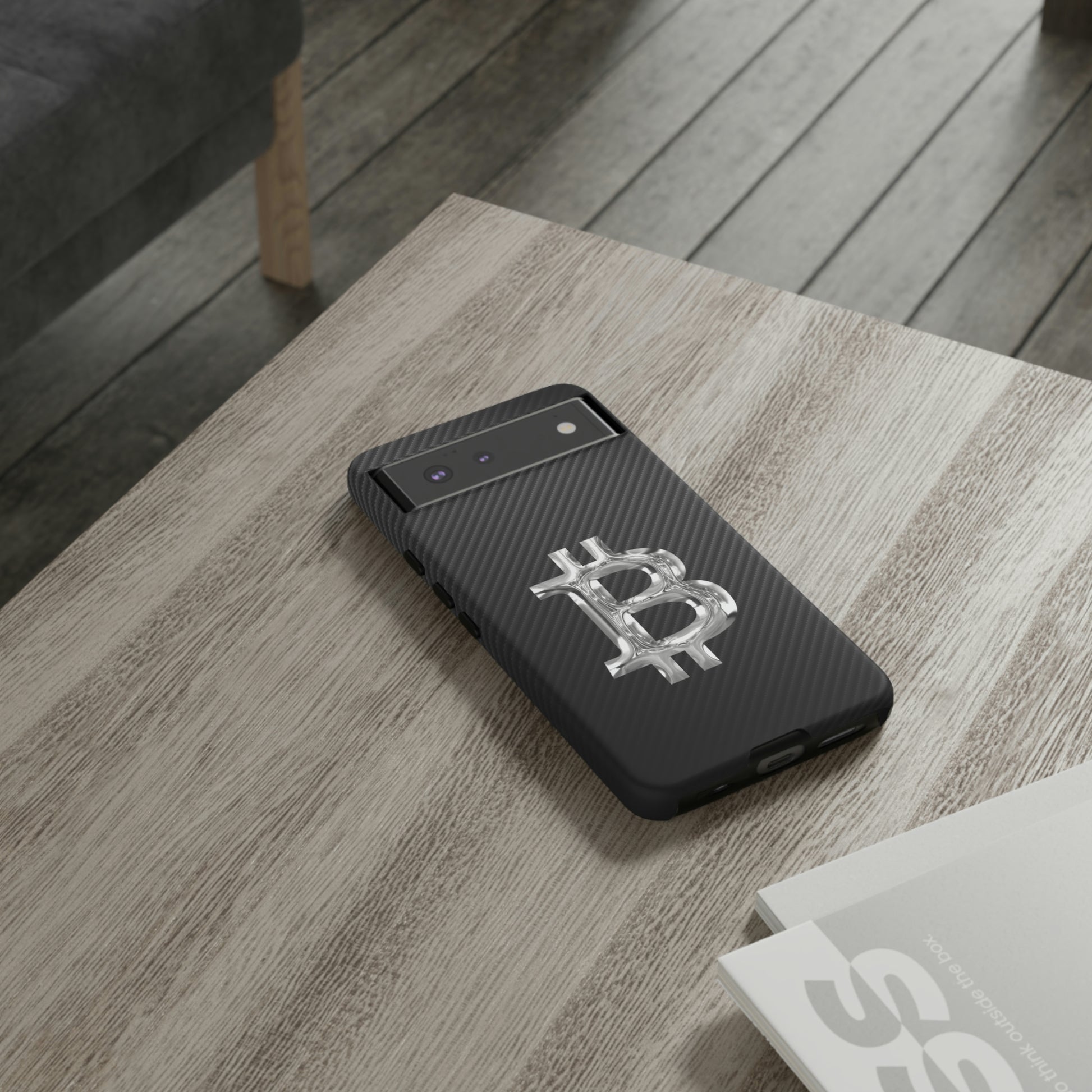 Bitcoin Carbon Fiber Tough Case In N Out Crypto
