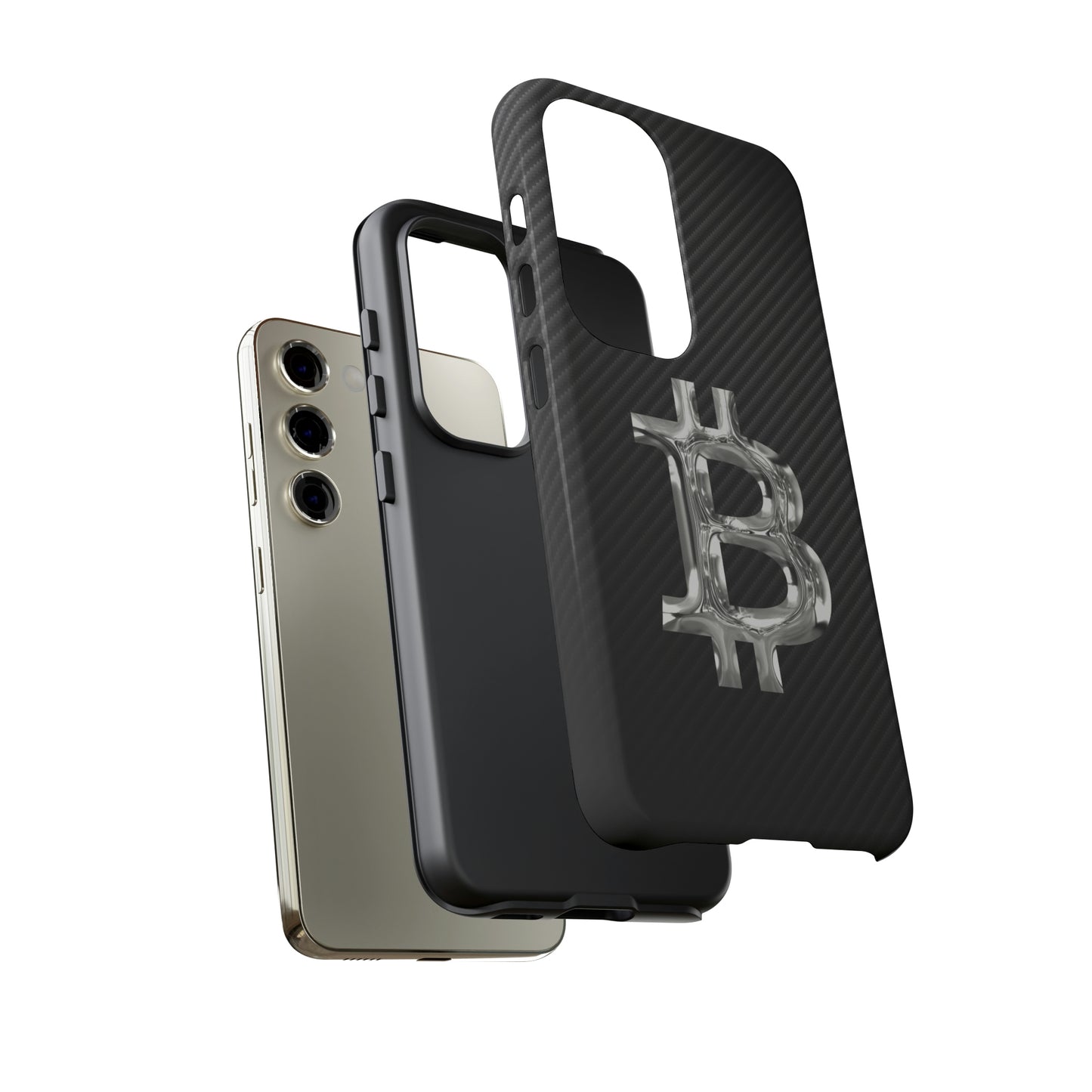 Bitcoin Carbon Fiber Tough Case In N Out Crypto
