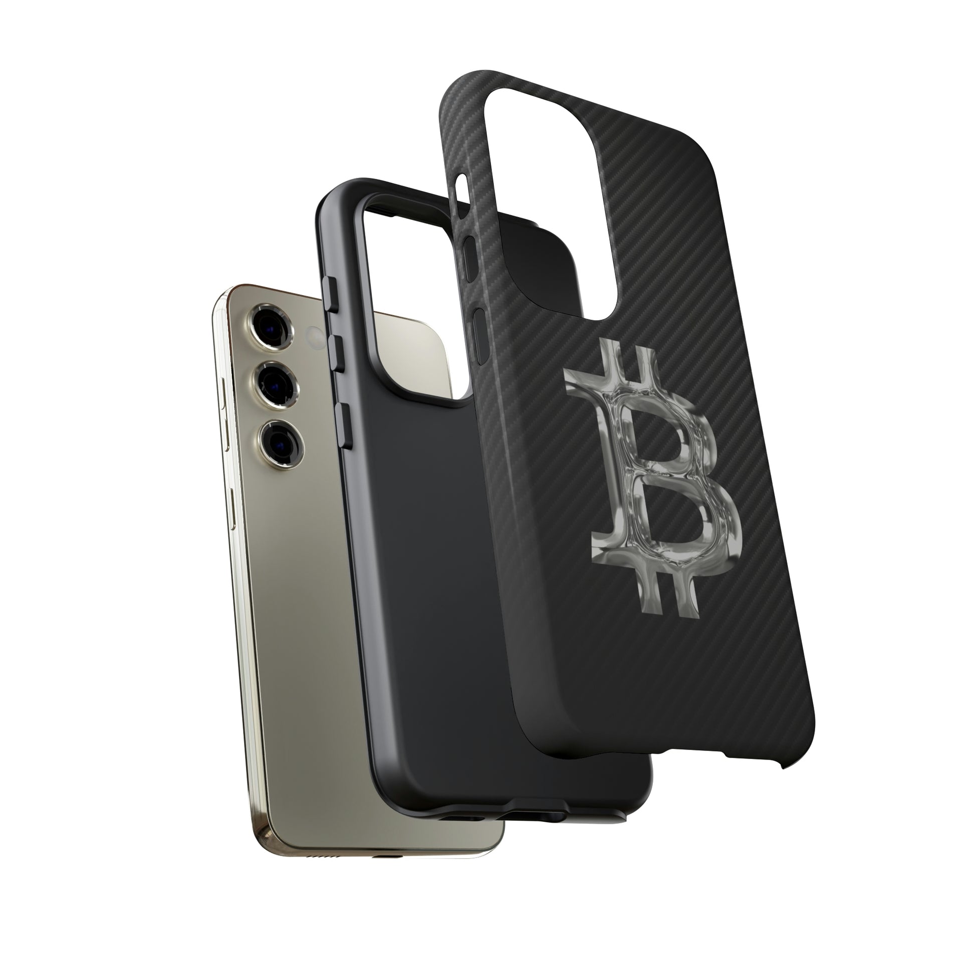 Bitcoin Carbon Fiber Tough Case In N Out Crypto