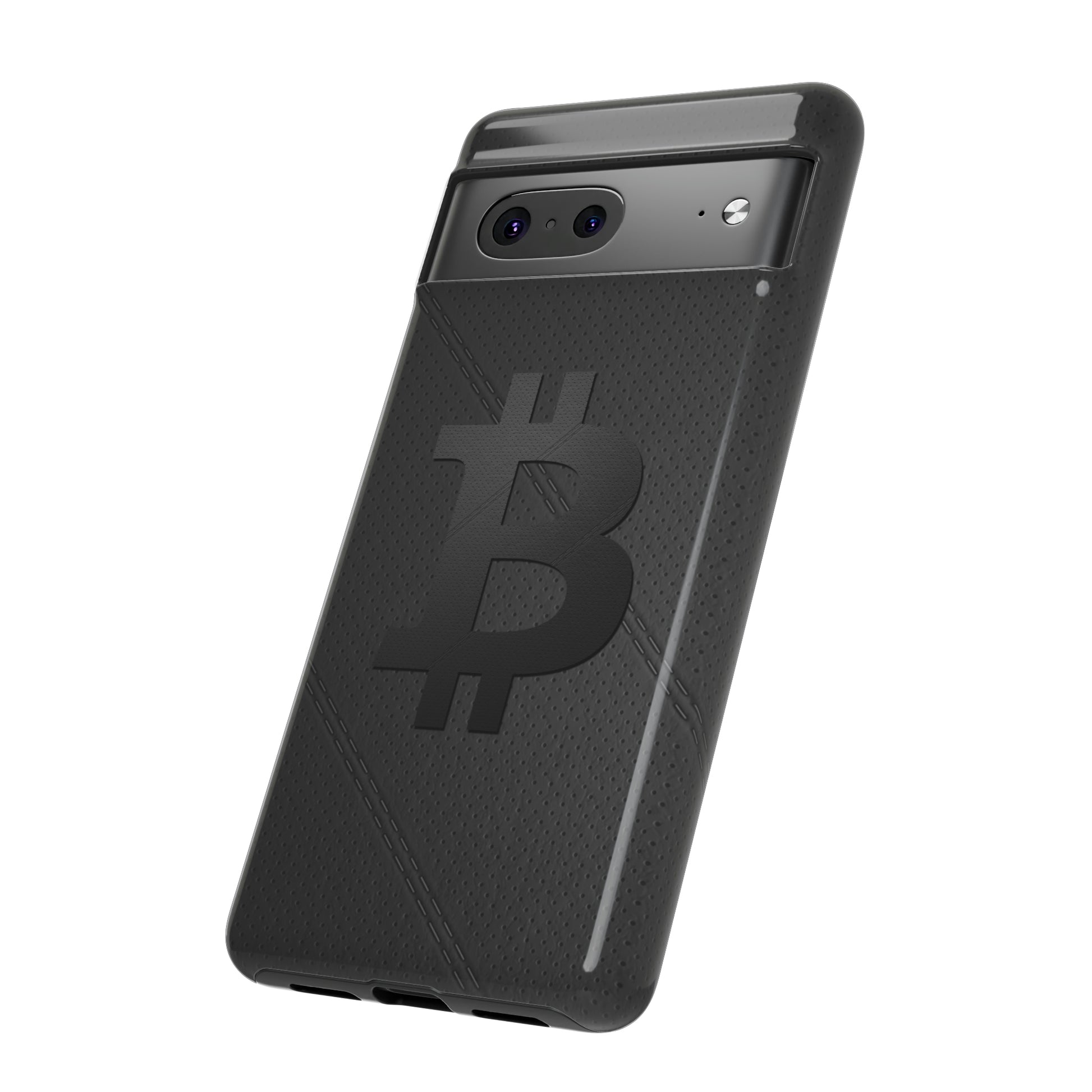 Bitcoin Leather Phone Case In N Out Crypto