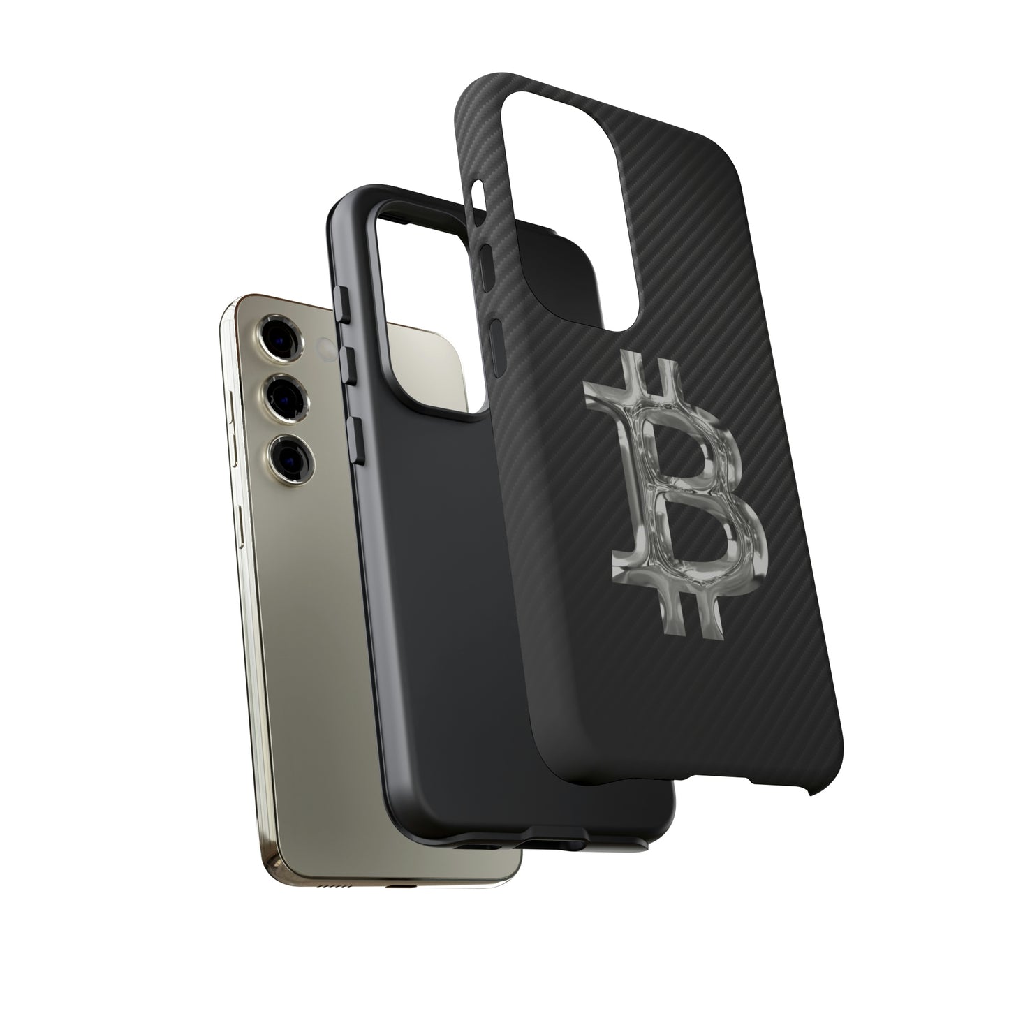 Bitcoin Carbon Fiber Tough Case In N Out Crypto