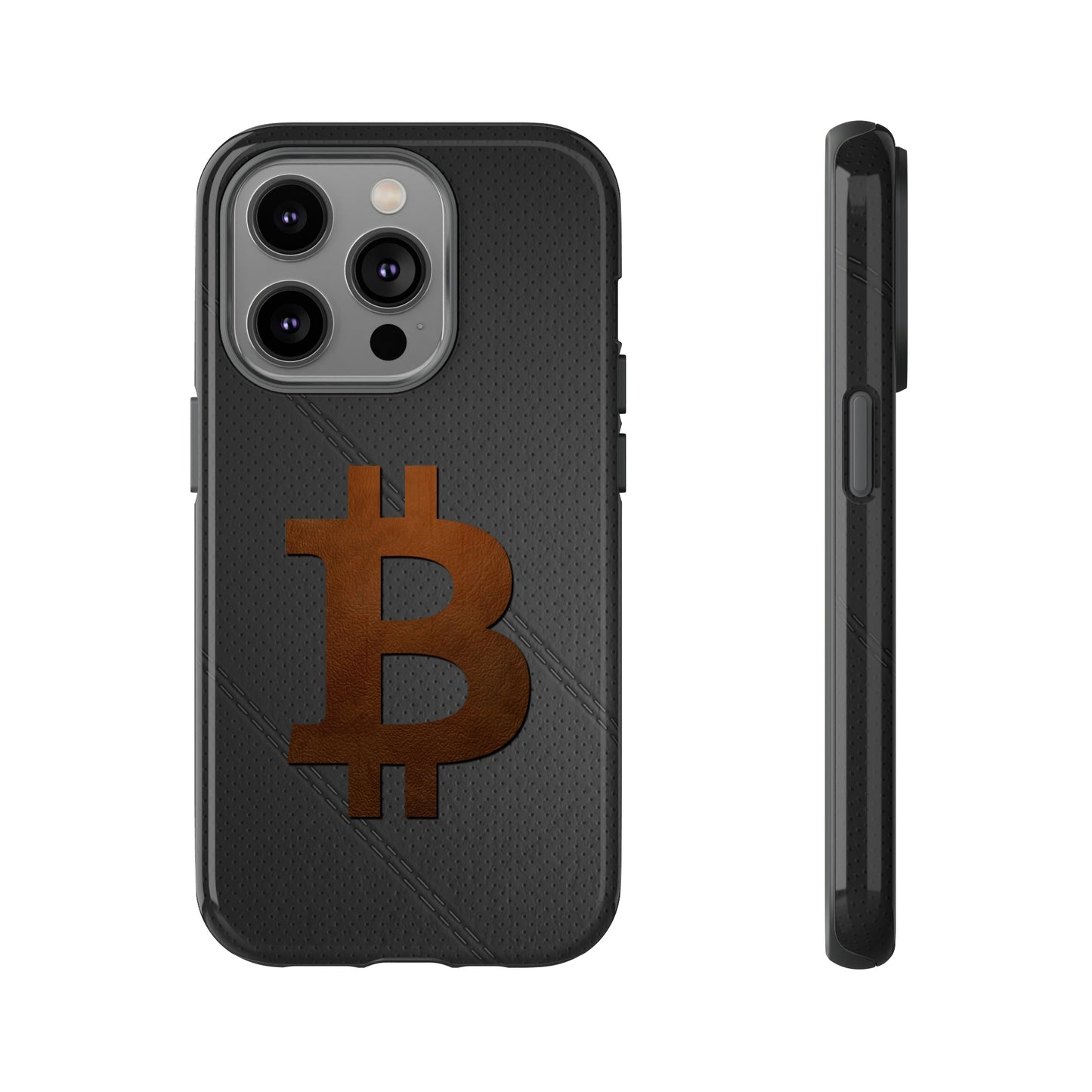 Bitcoin Brown Leather Case In N Out Crypto