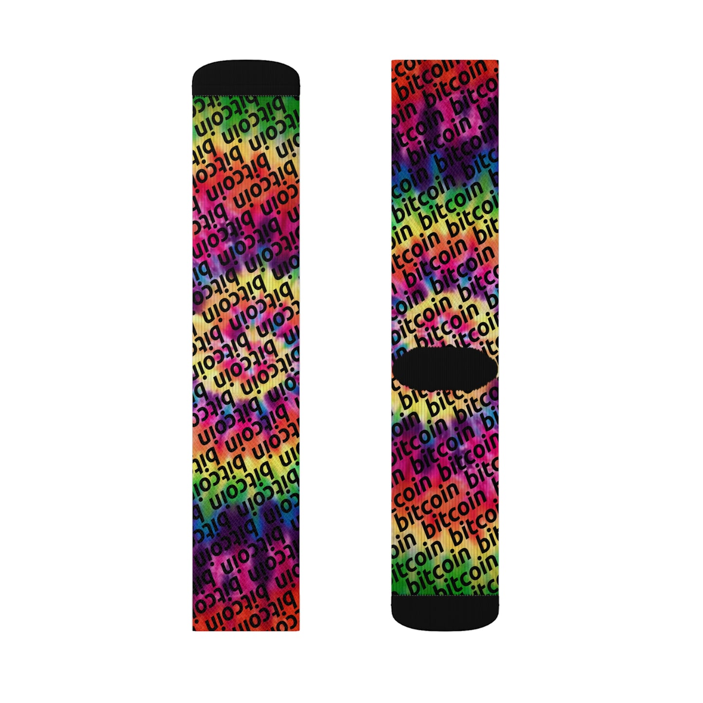 Bitcoin Dye Socks