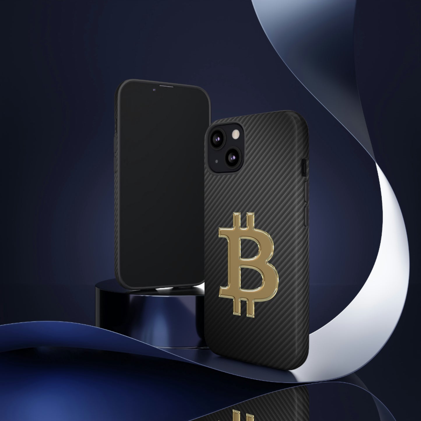 Bitcoin Carbon Fiber Gold Case In N Out Crypto