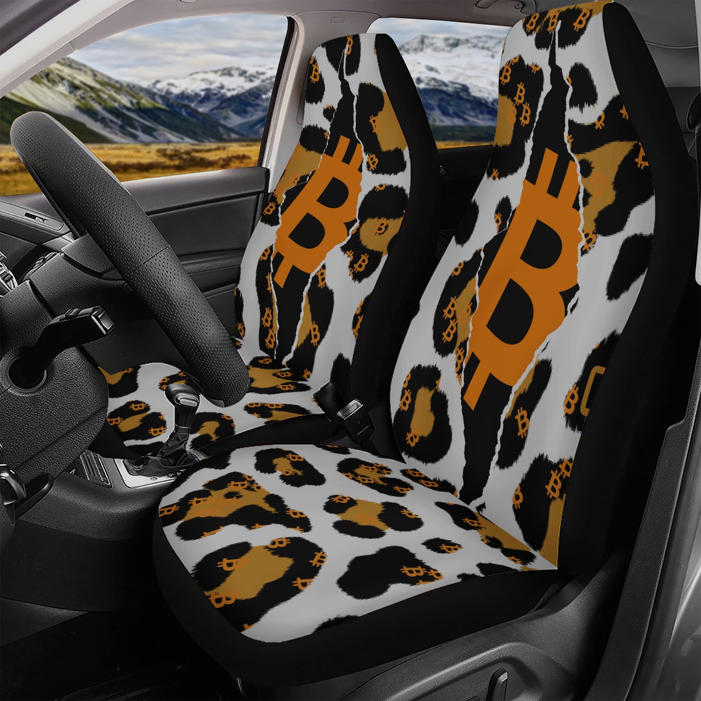 BItcoin Car Leopard | car accessories | bitcoin-leopard-car-covers-seat | INKPODFULFILM