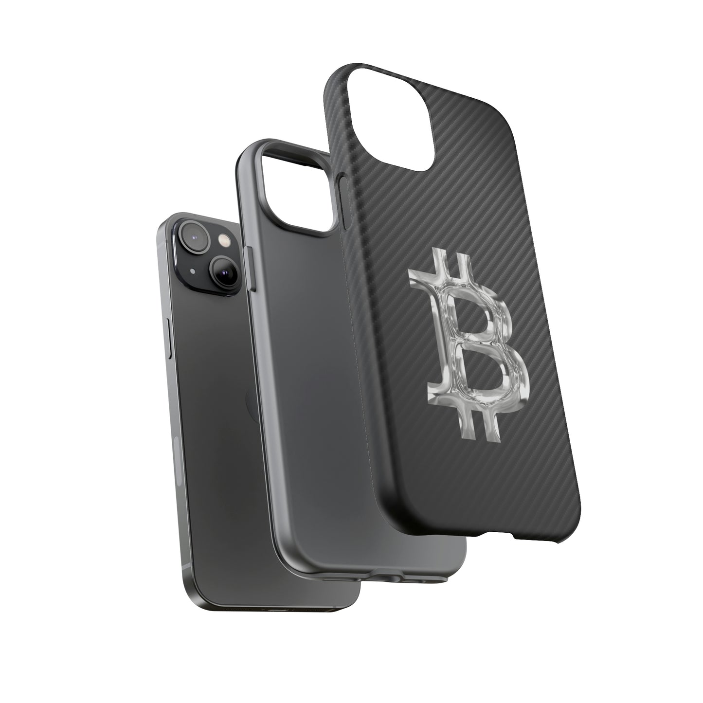 Bitcoin Carbon Fiber Tough Case In N Out Crypto