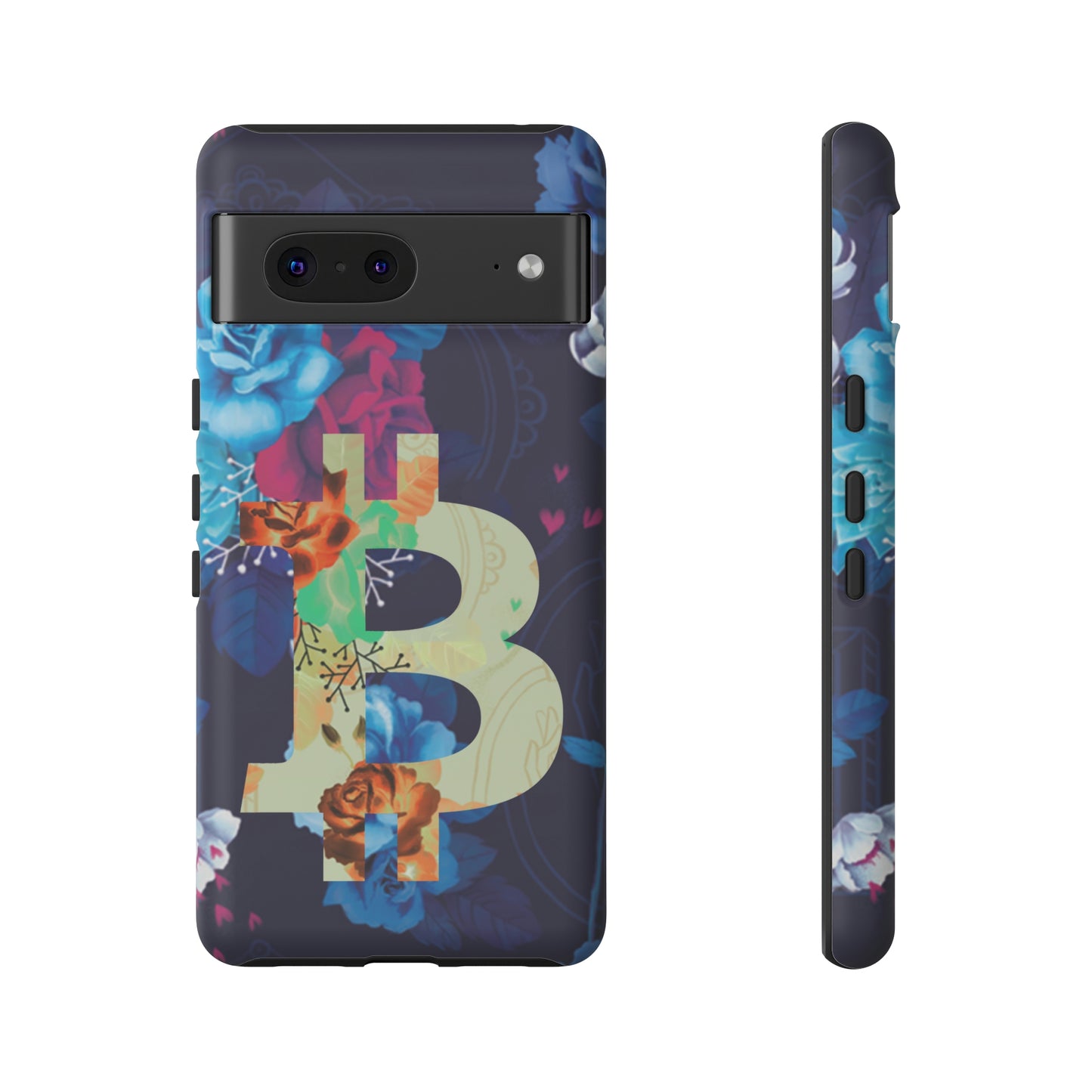 Bitcoin Flowers Art Case In N Out Crypto