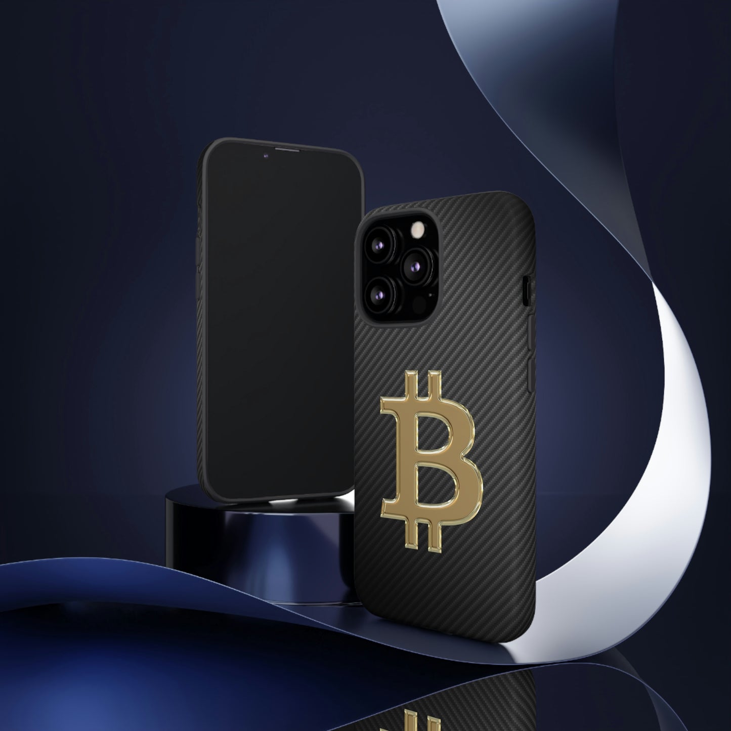 Bitcoin Carbon Fiber Gold Case In N Out Crypto
