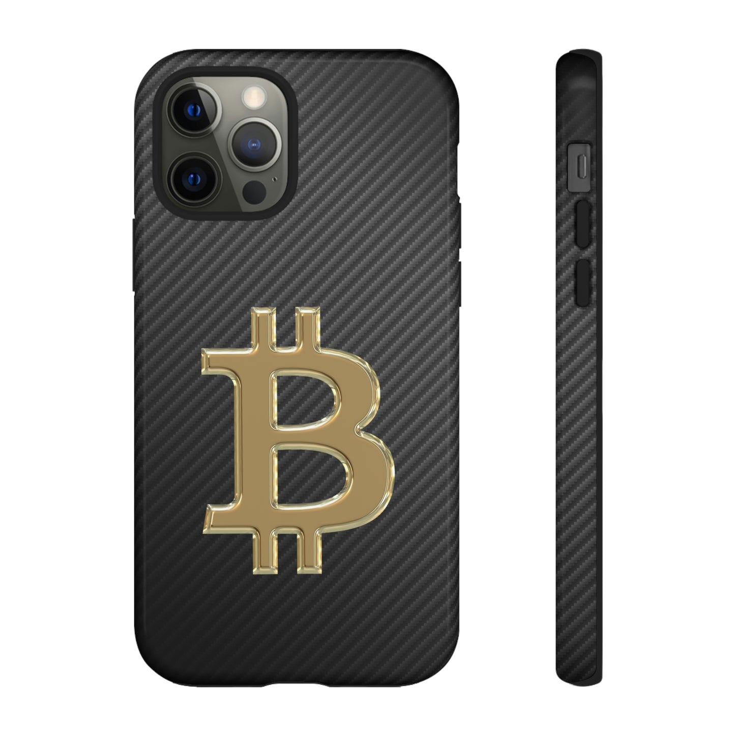 Bitcoin Carbon Fiber Gold Case In N Out Crypto