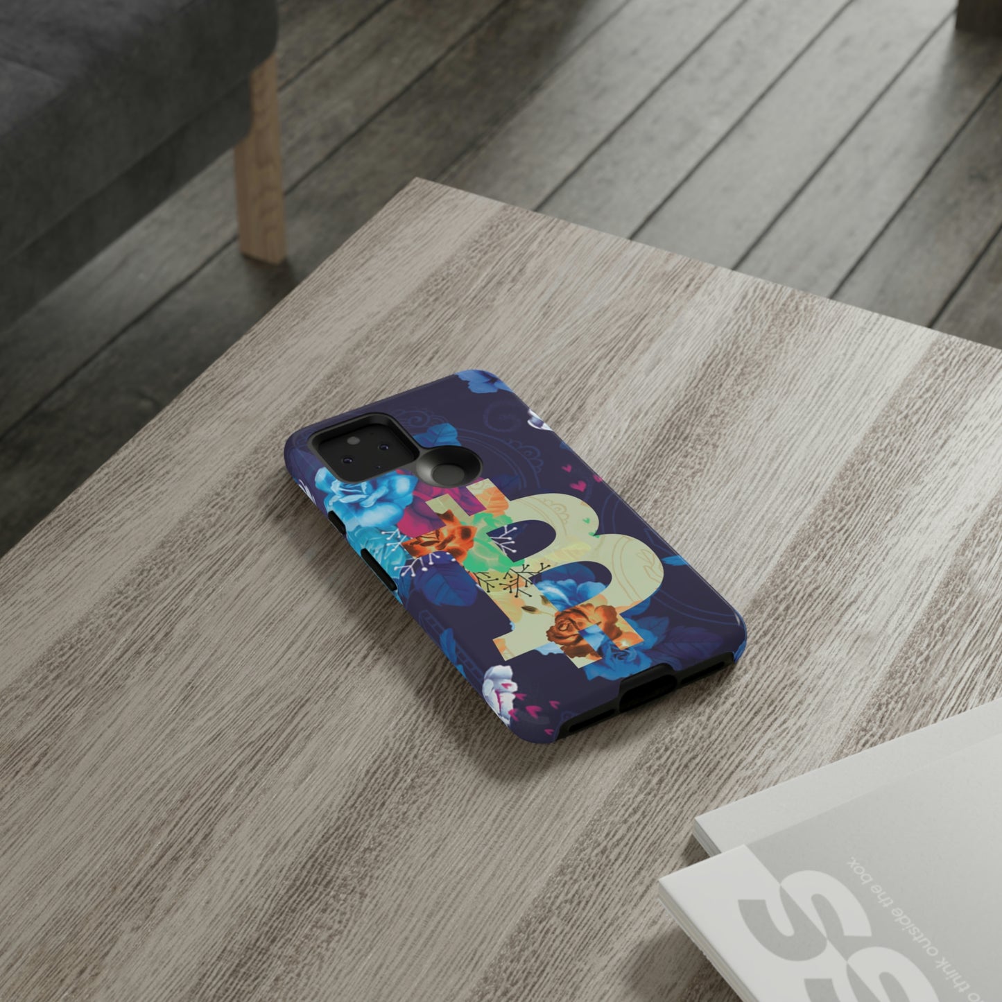 Bitcoin Flowers Art Case In N Out Crypto