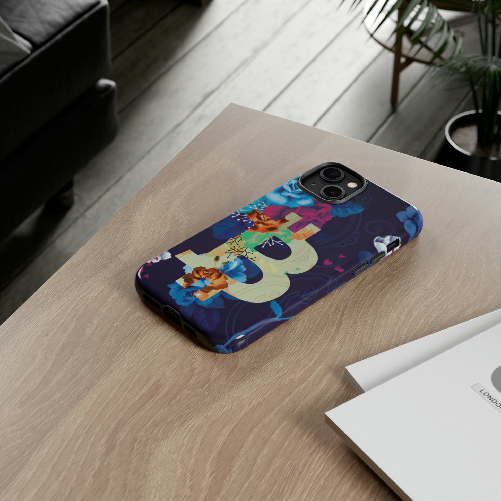 Bitcoin Flowers Art Case In N Out Crypto