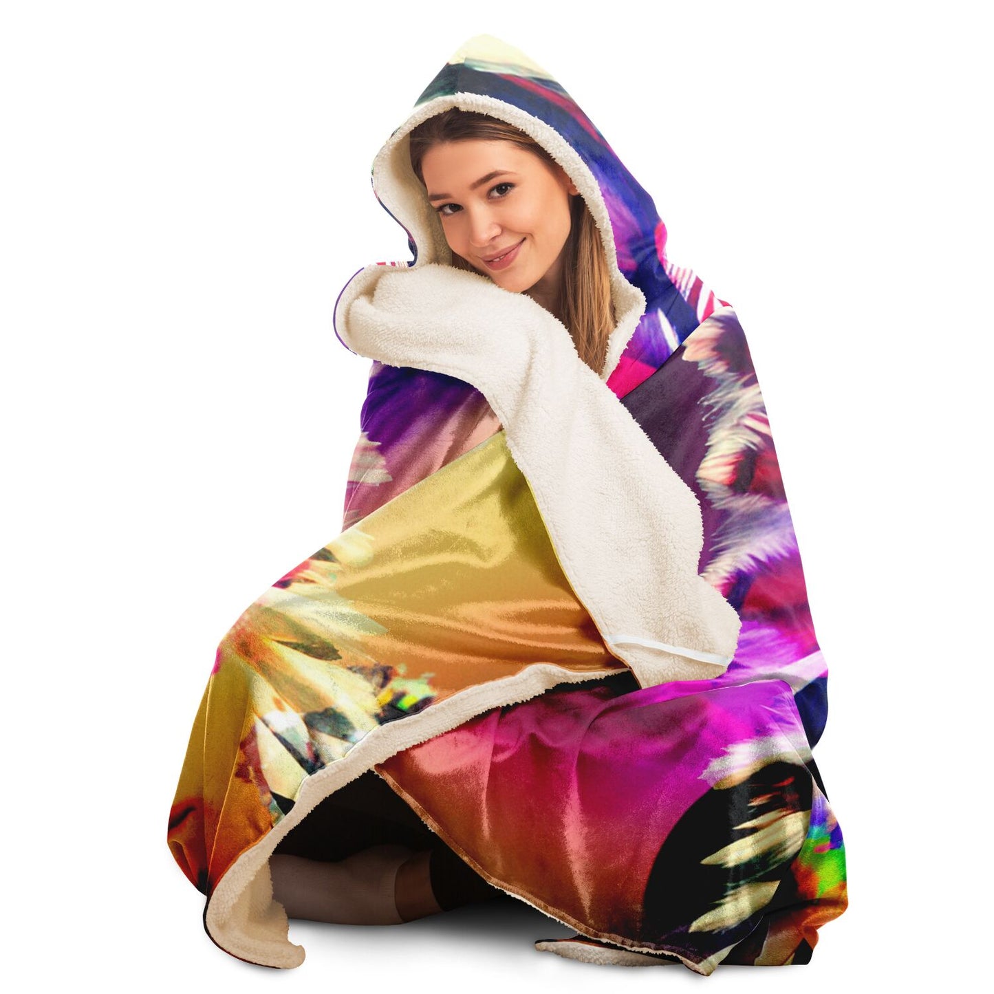 Bitcoin Native Hooded Blanket