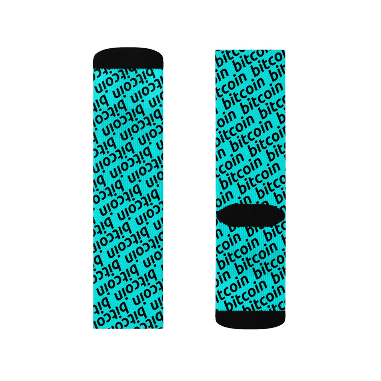 Bitcoin Electric Socks Printify