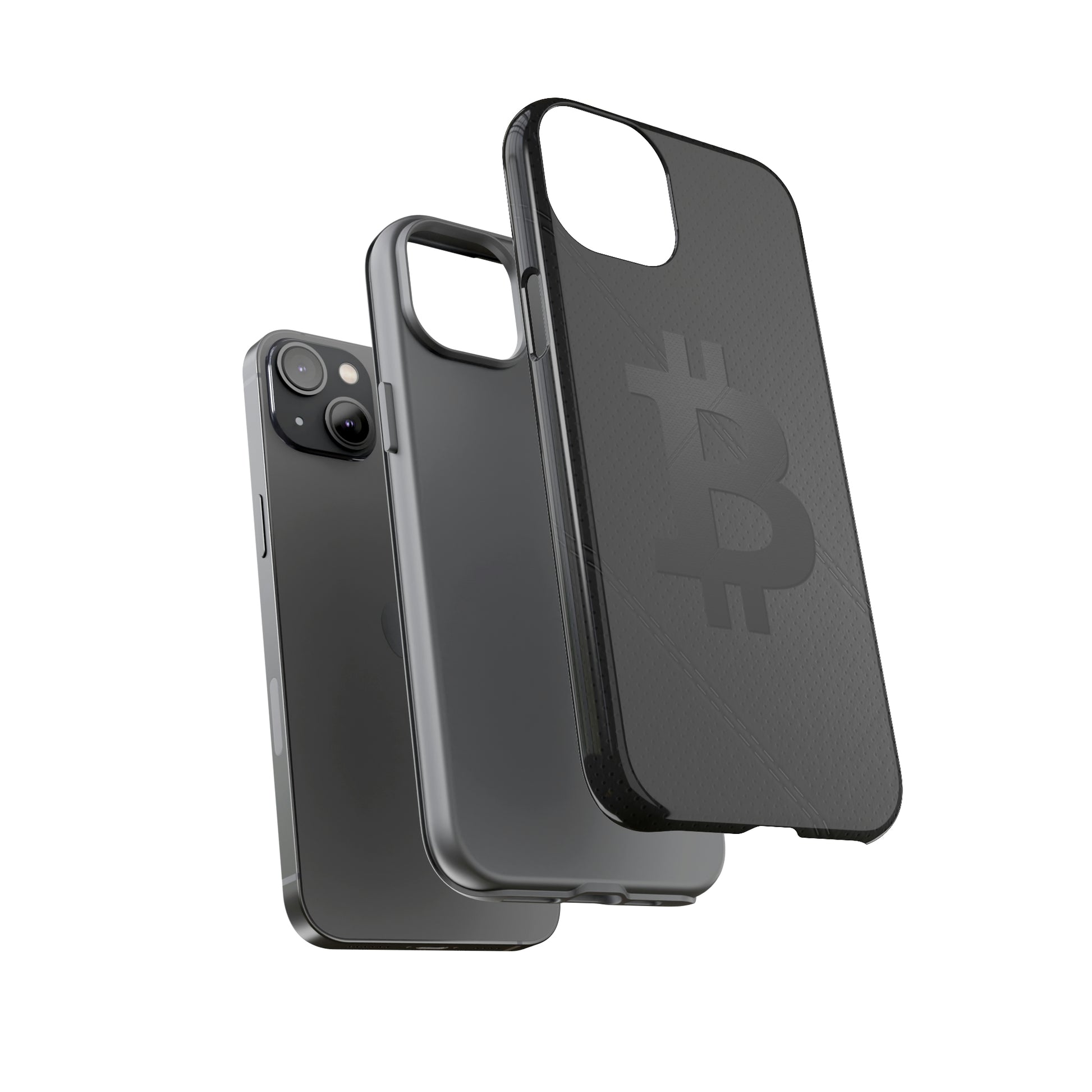 Bitcoin Leather Phone Case In N Out Crypto