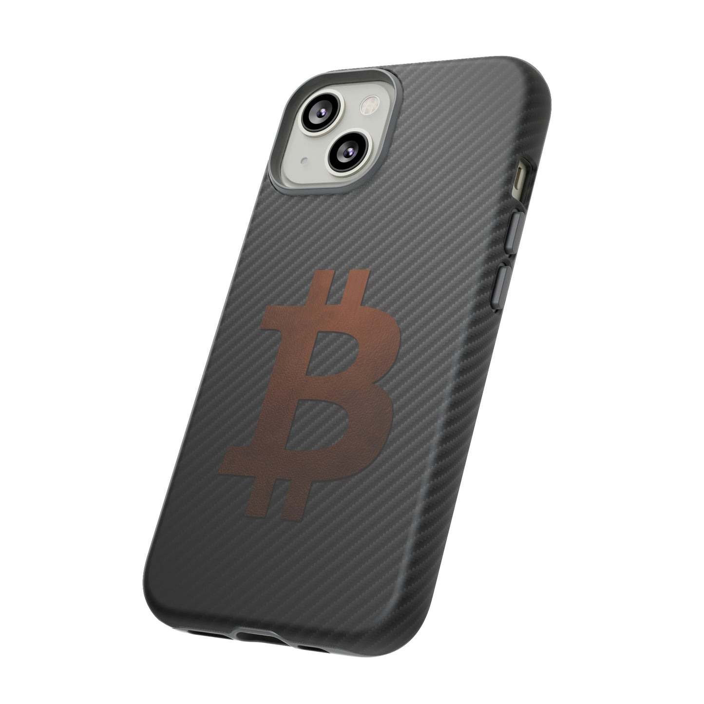 Bitcoin Fiber Brown Leather Case In N Out Crypto