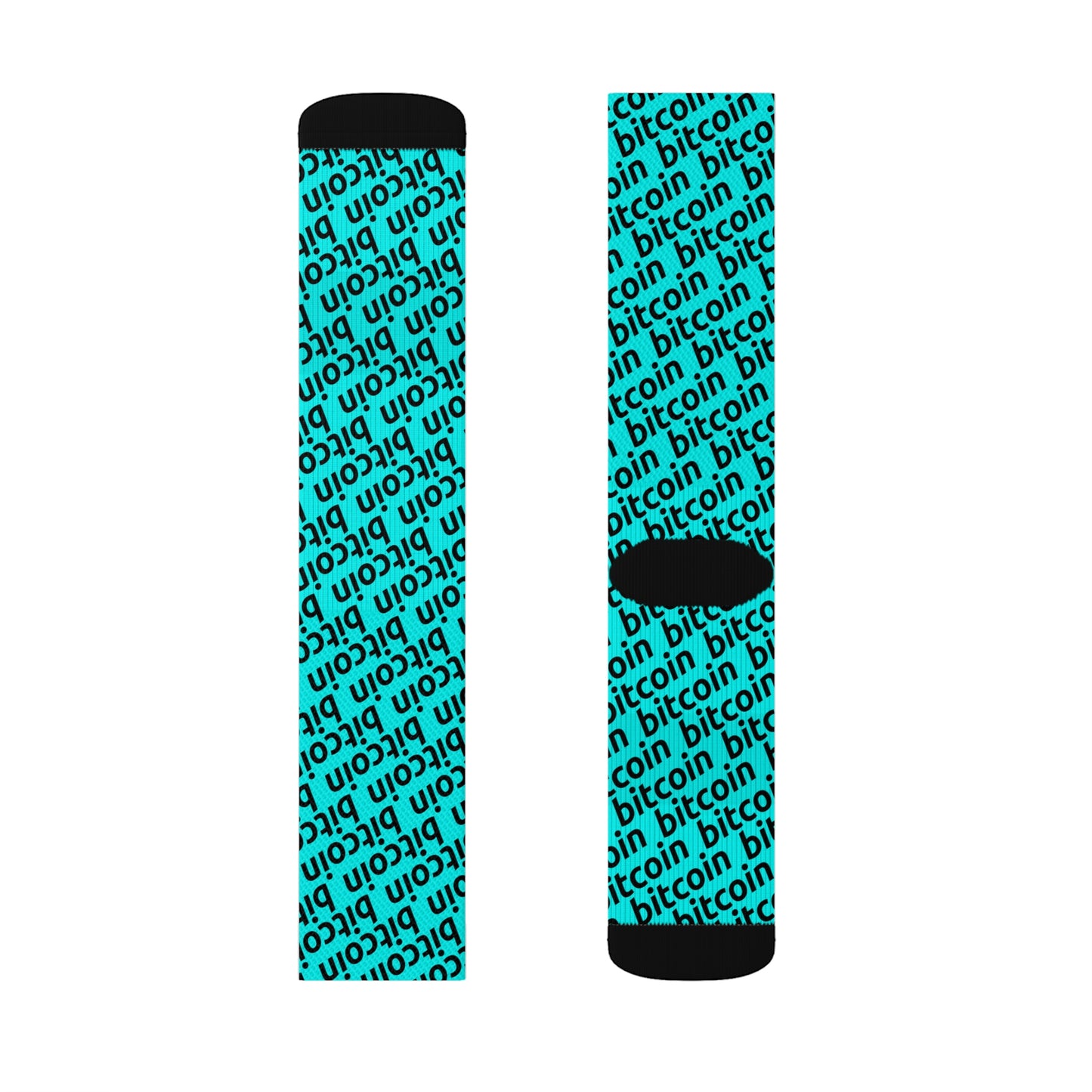 Bitcoin Electric Socks Printify