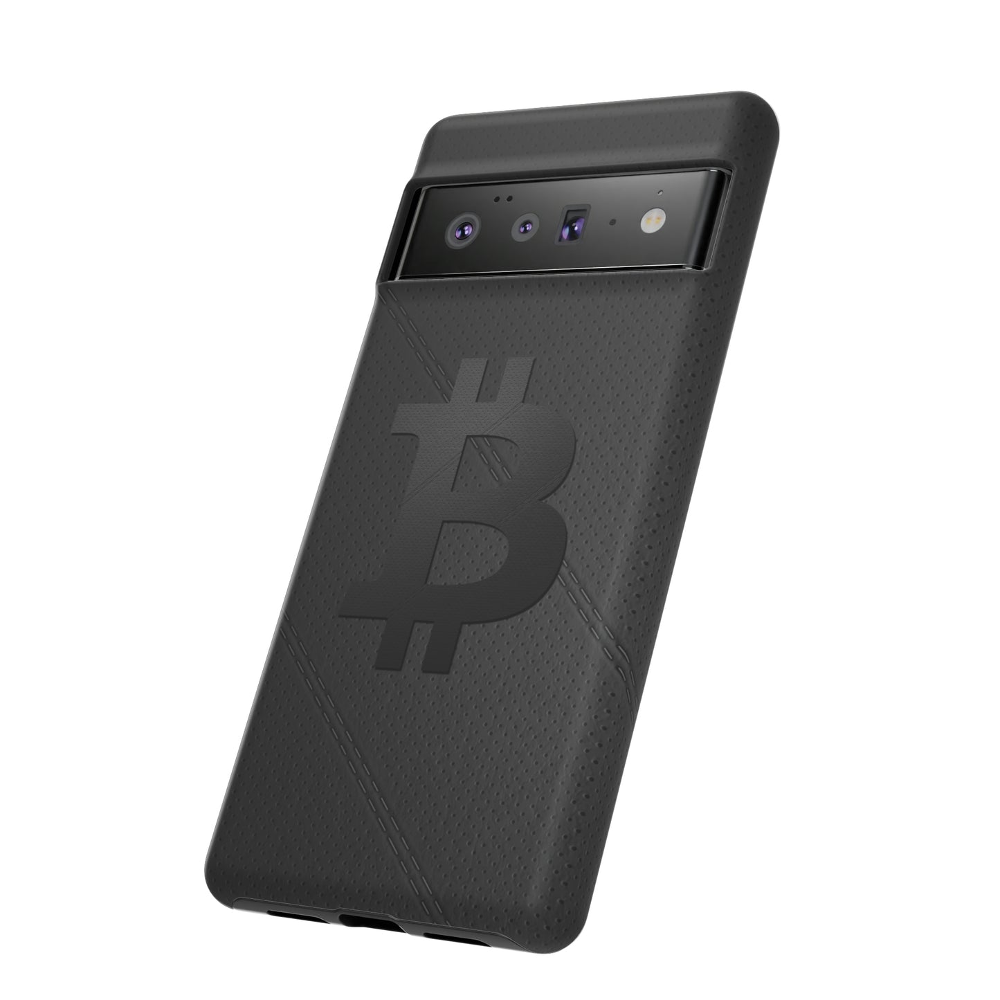 Bitcoin Leather Phone Case In N Out Crypto