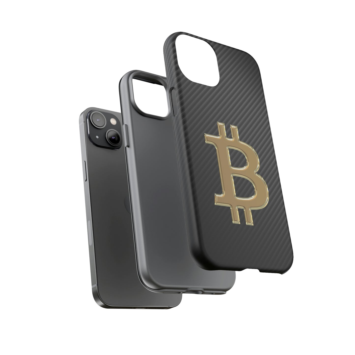 Bitcoin Carbon Fiber Gold Case In N Out Crypto