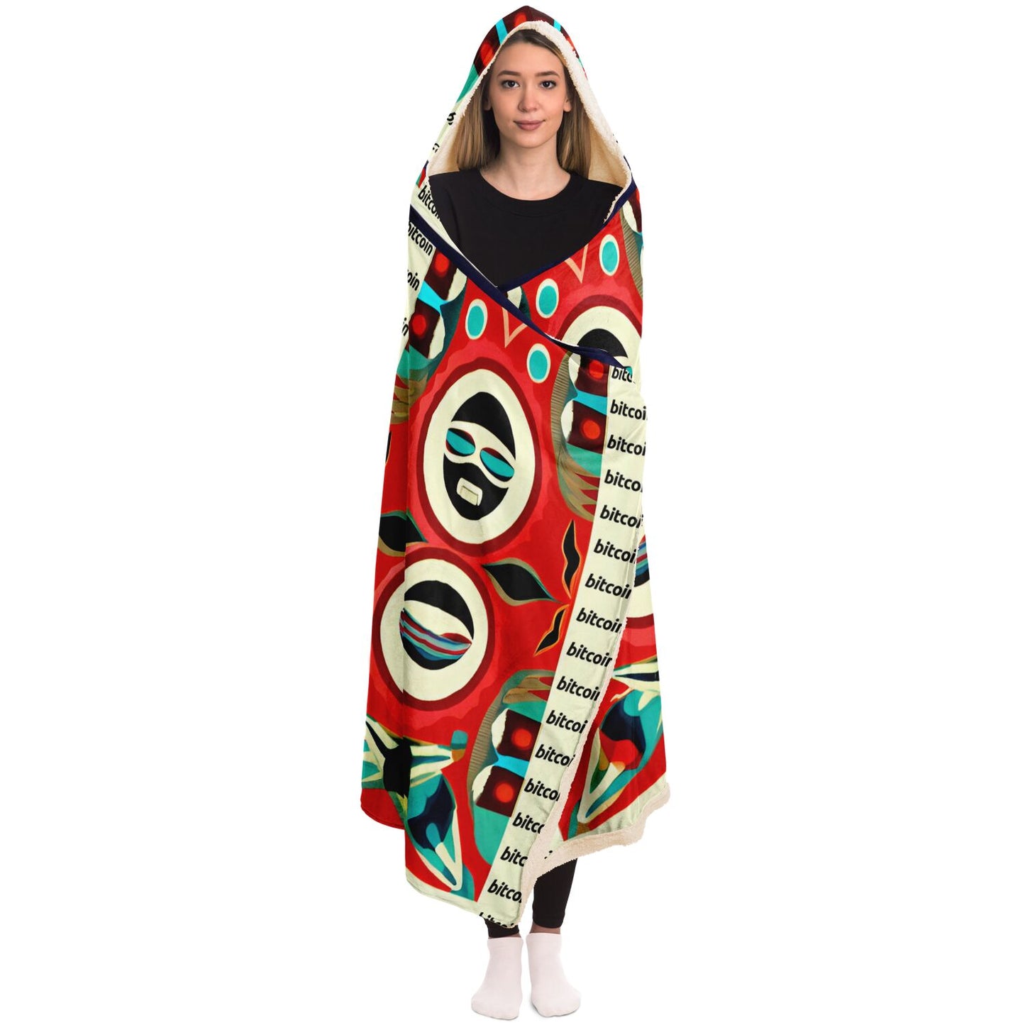 Bitcoin Myto Hooded Blanket In N Out Crypto