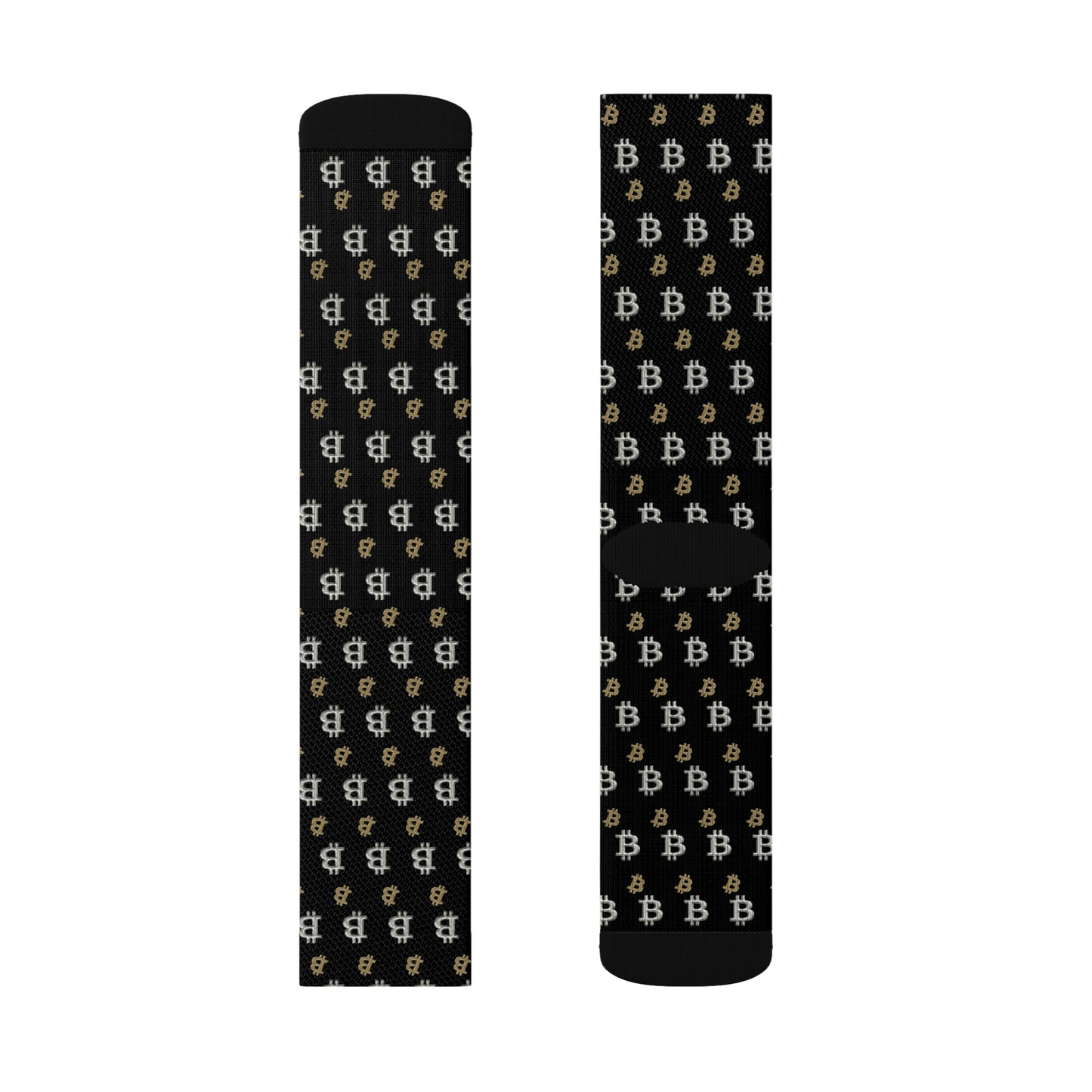 Bitcoin Simple B Socks Printify
