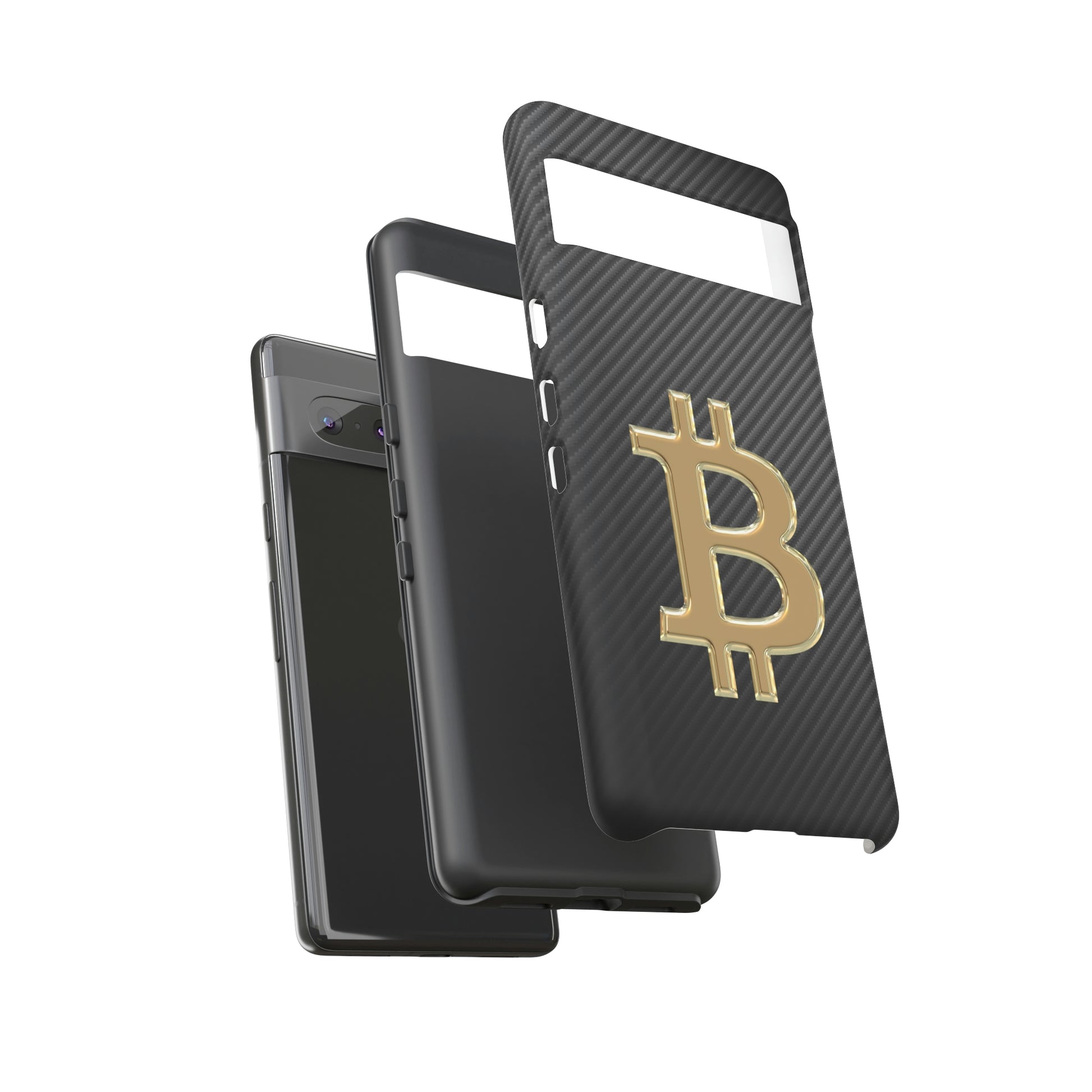 Bitcoin Carbon Fiber Gold Case In N Out Crypto