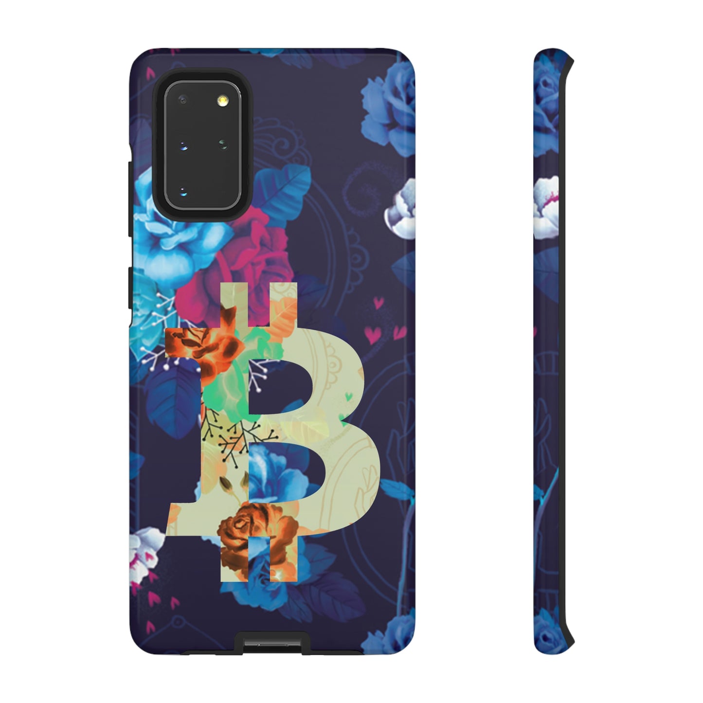 Bitcoin Flowers Art Case In N Out Crypto