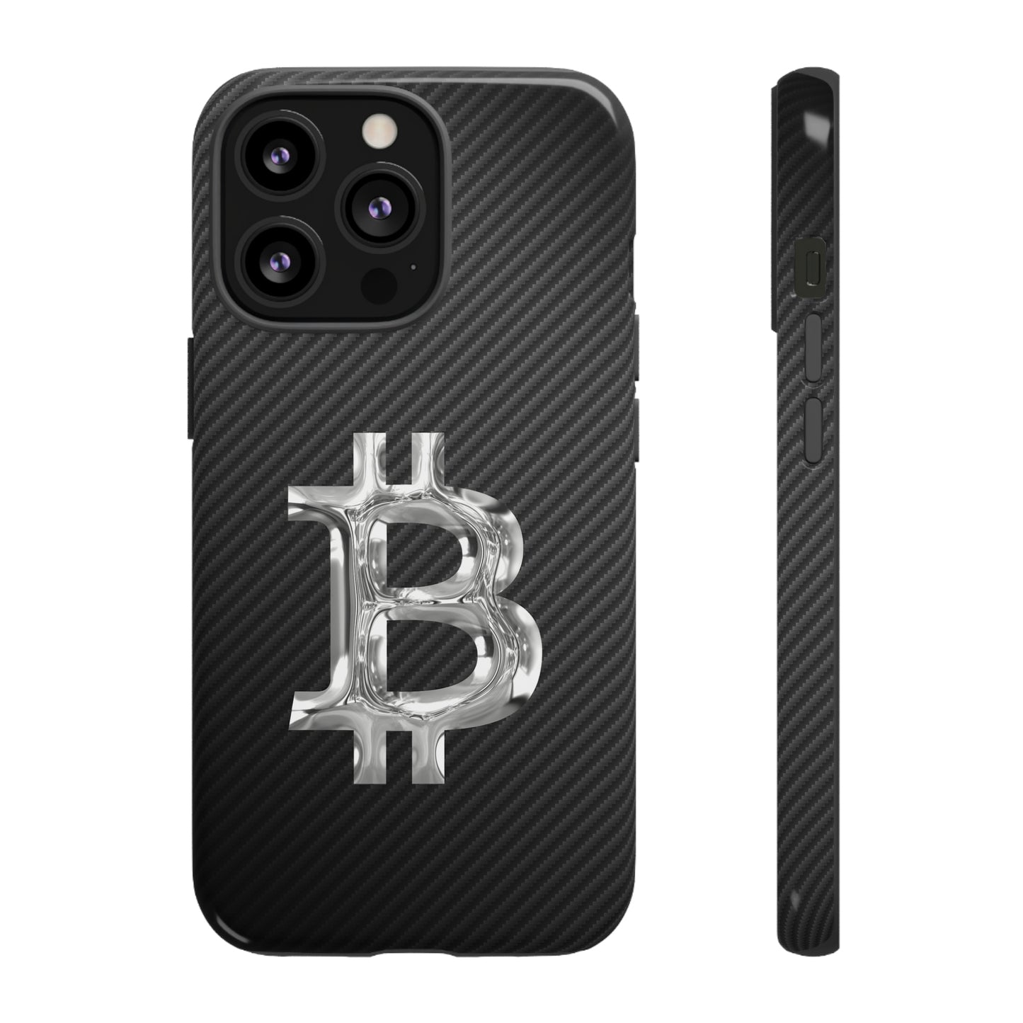 Bitcoin Carbon Fiber Tough Case In N Out Crypto