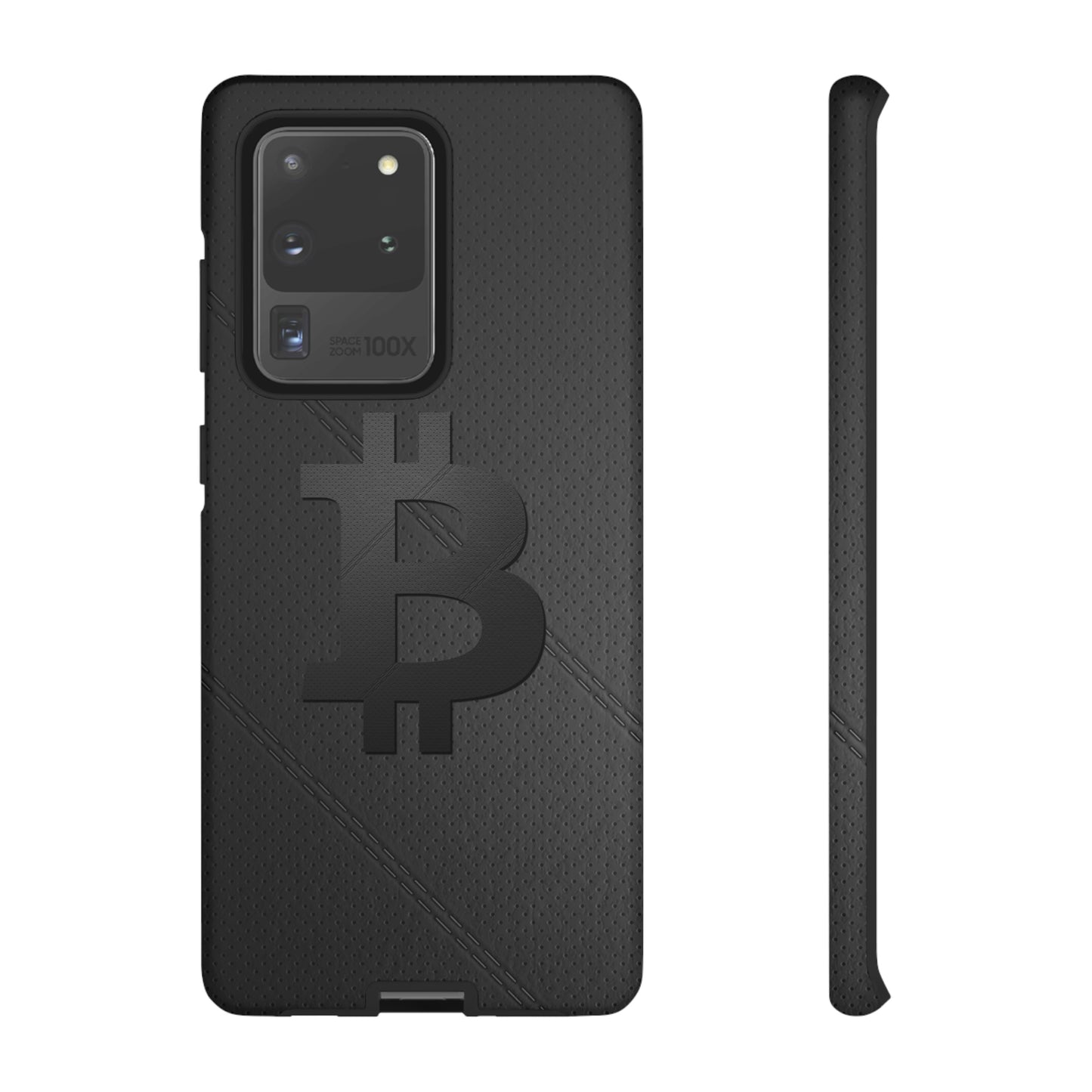 Bitcoin Leather Phone Case In N Out Crypto