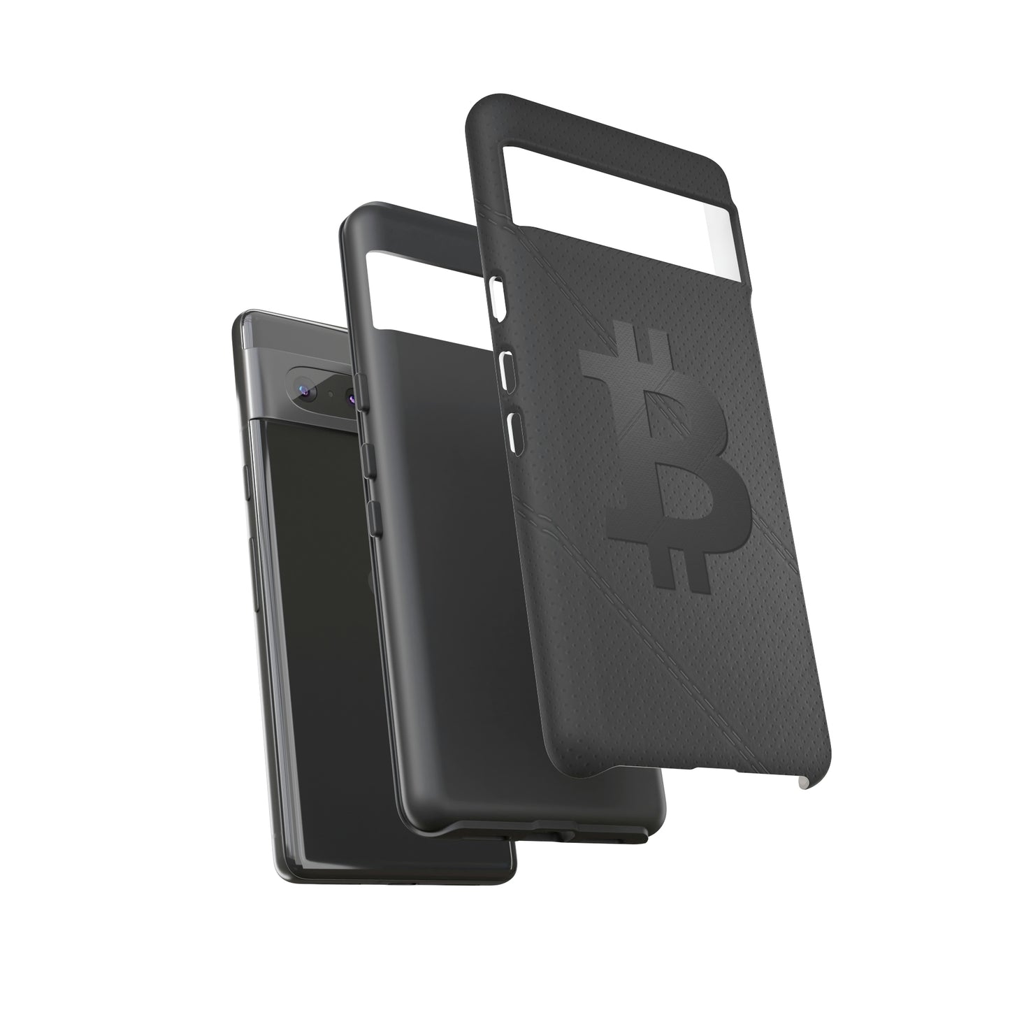 Bitcoin Leather Phone Case In N Out Crypto