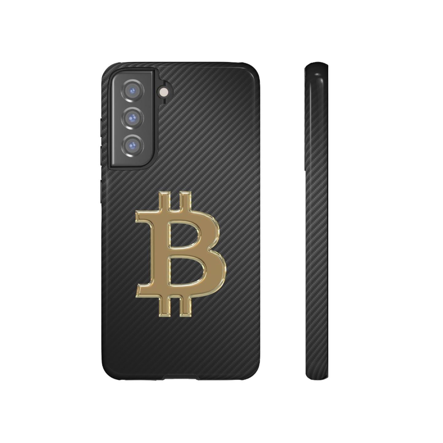 Bitcoin Carbon Fiber Gold Case In N Out Crypto
