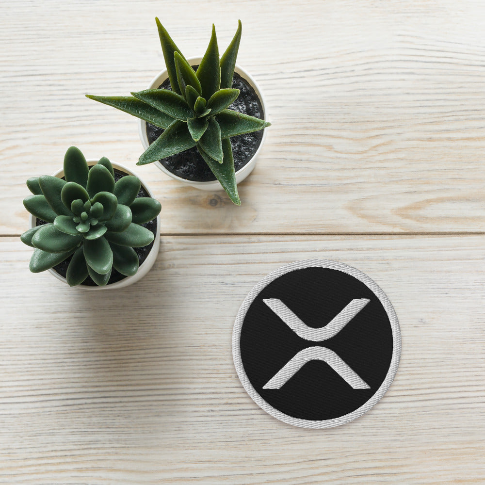 XRP Embroidered patches | Appliques & Patches | xrp-patches | printful