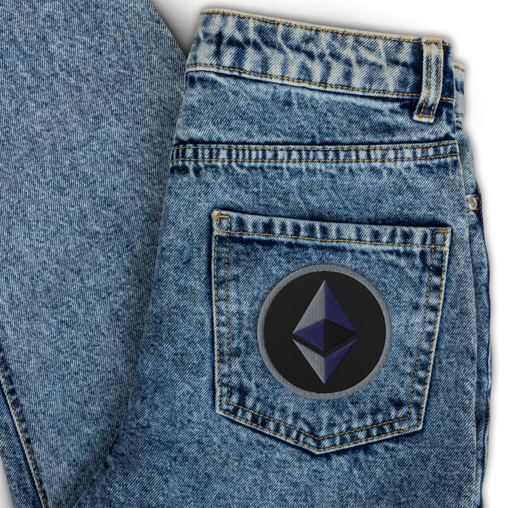 ETHEREUM Embroidered Patches | Appliques & Patches | ethereum-embroidered-patches | printful