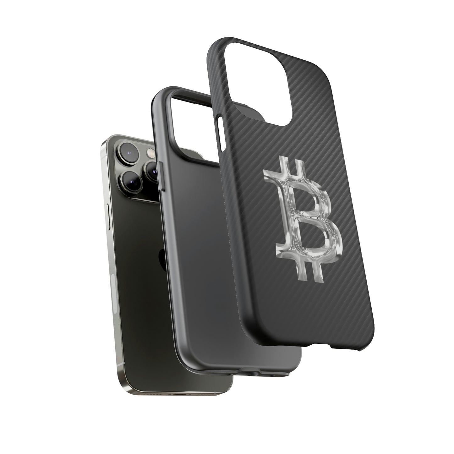 Bitcoin Carbon Fiber Tough Case In N Out Crypto