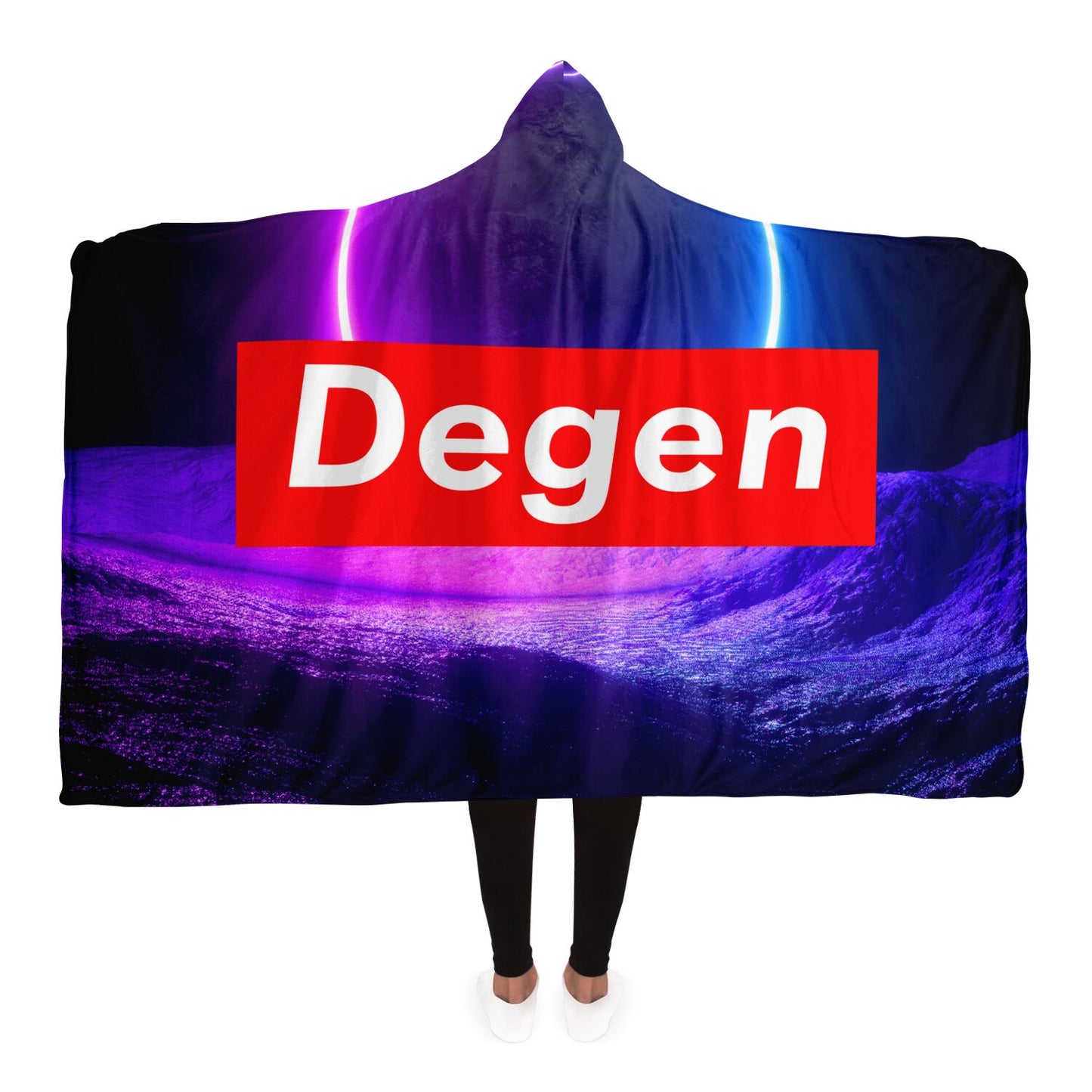 Degen Sci-Fi Hooded Blanket