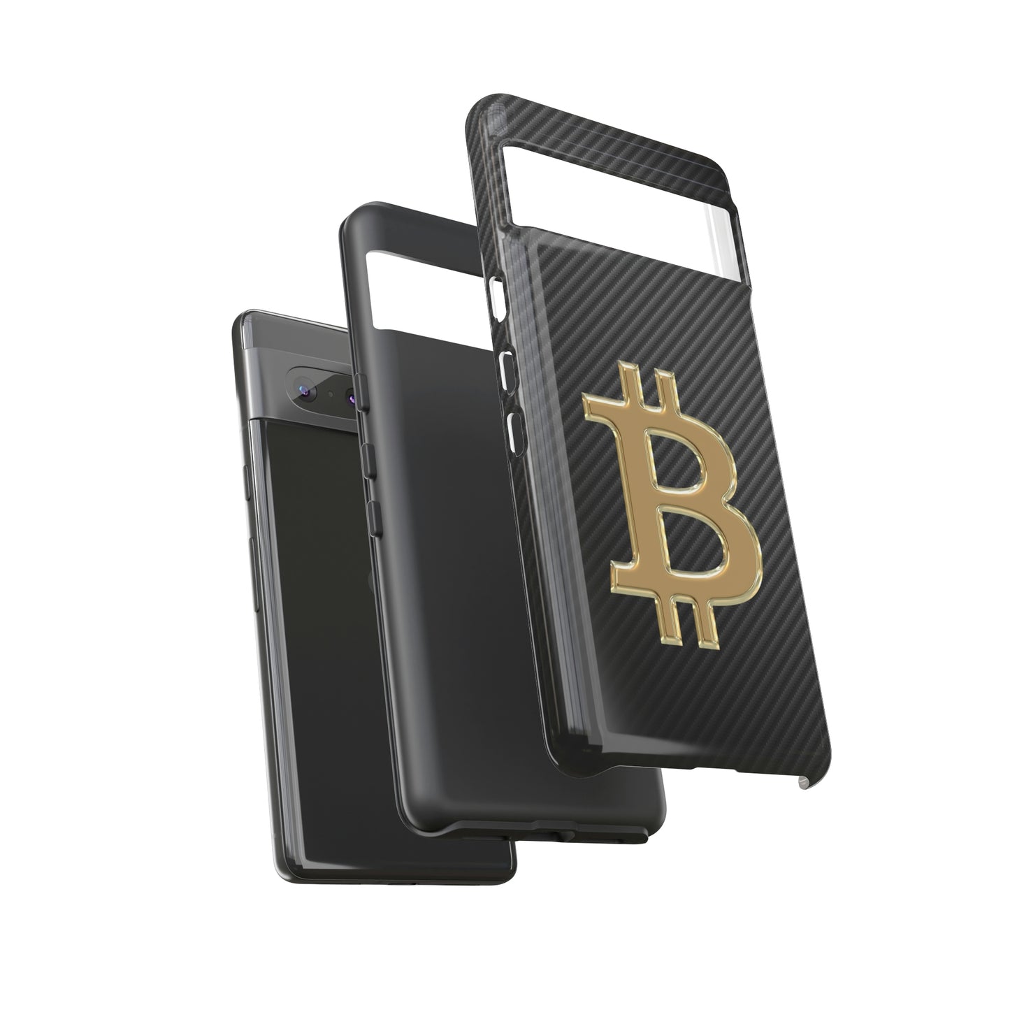 Bitcoin Carbon Fiber Gold Case In N Out Crypto